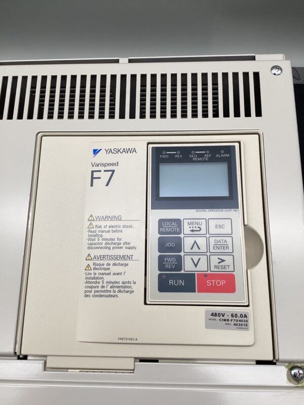 Used YASKAWA CIMR-F7U4030 Drives IGAM2240175