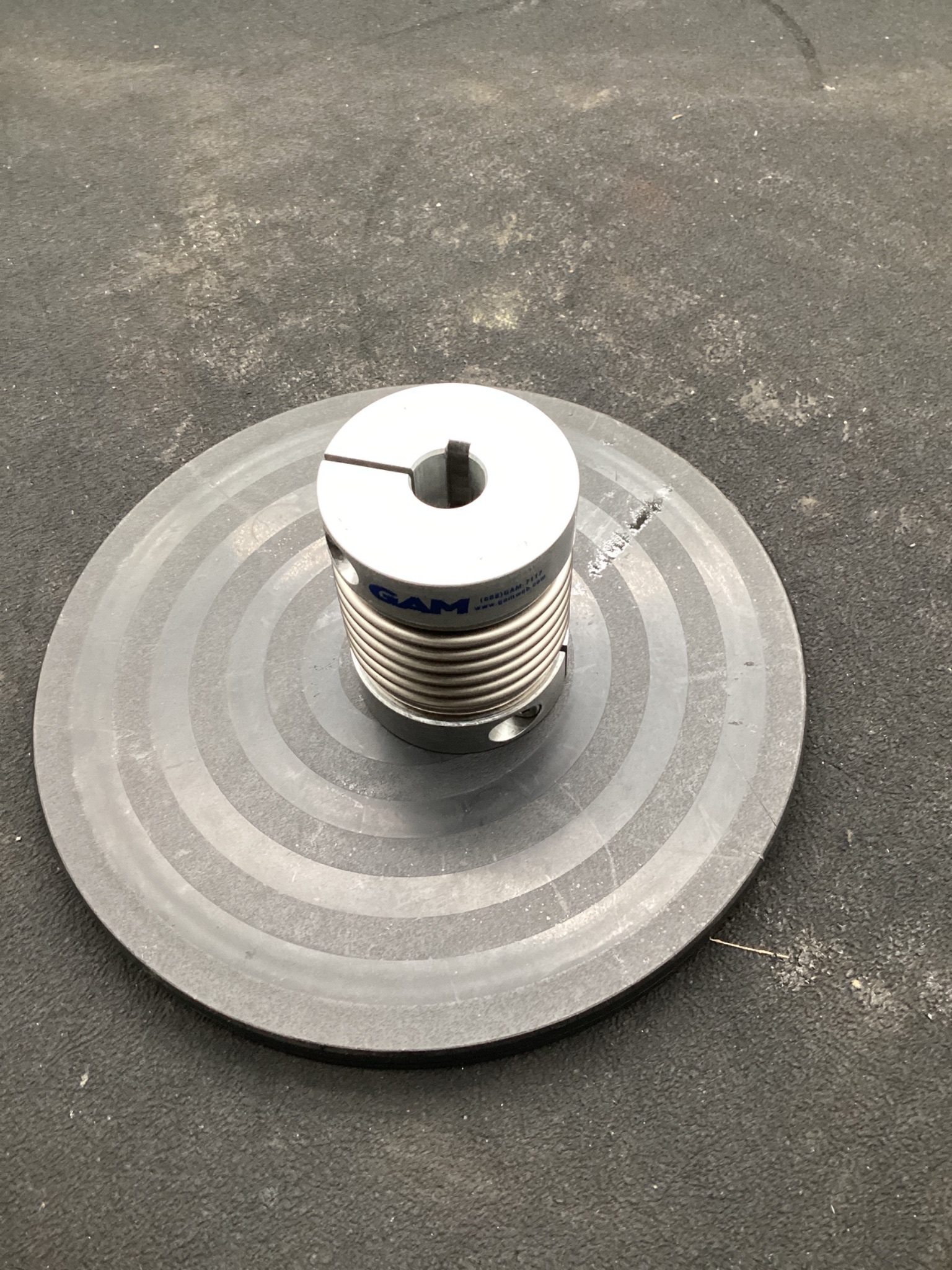 JAKOB KM35 METAL BELLOWS COUPLING 35NM CLAMP HUB NEW 2