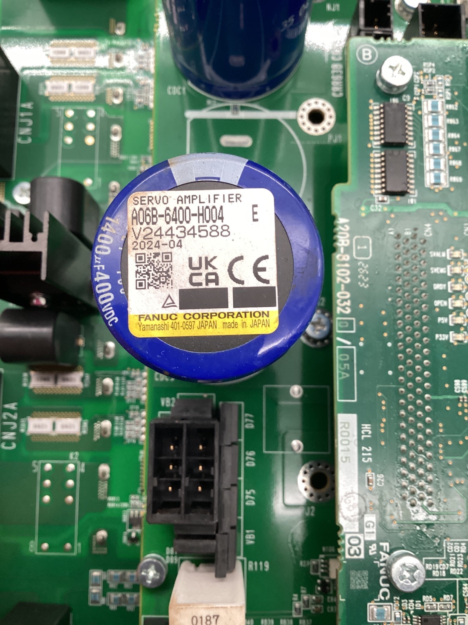 FANUC A06B-6400-H004 R-30IB 6-AXIS SERVO DRIVE MODULE USED 3