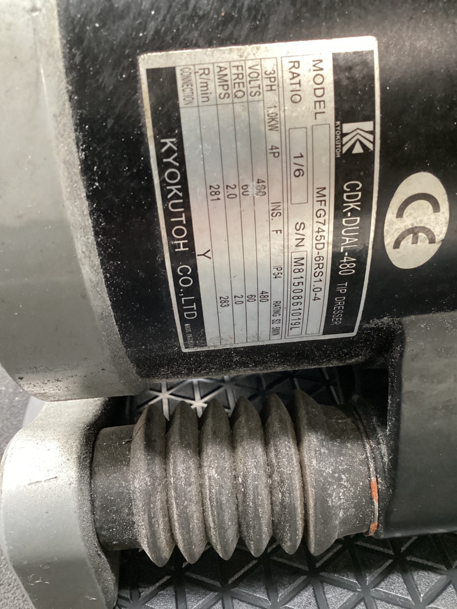 KYOKUTOH CDK-DUAL-480 DUAL HEAD TIP DRESSER USED 2