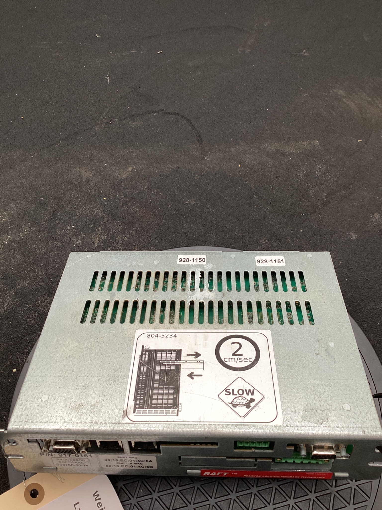 WTC 917-0161V7 RAFT PROCESSOR MODULE USED 0