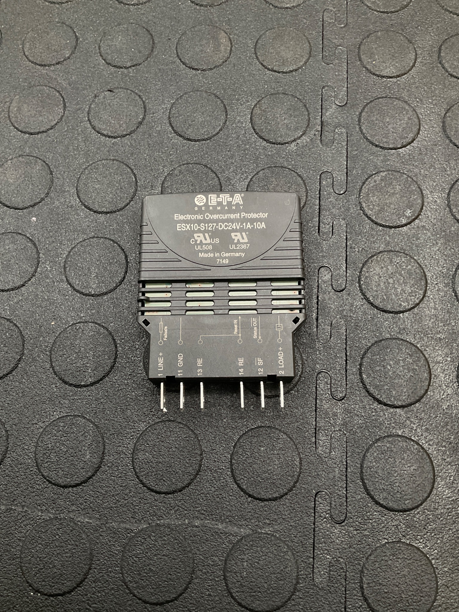 ETA ESX10-S127-DC24V-1A-10A Circuit Breaker USED 0