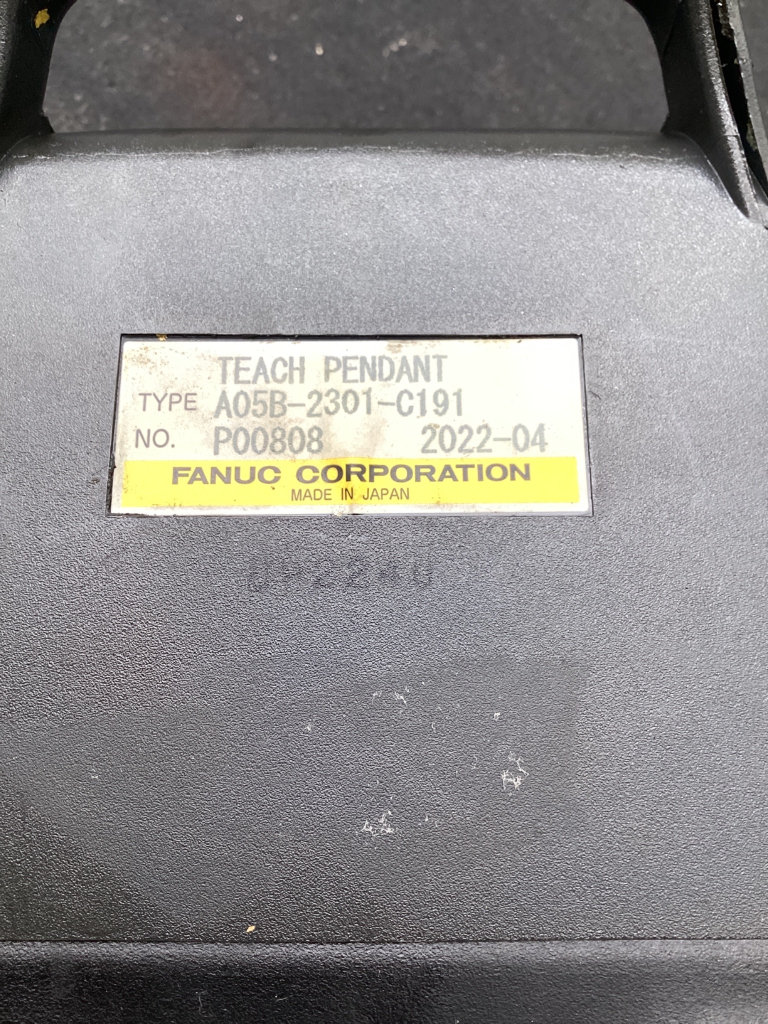 FANUC A05B-2301-C191 MATERIAL HANDLING TEACH PENDANT USED 2