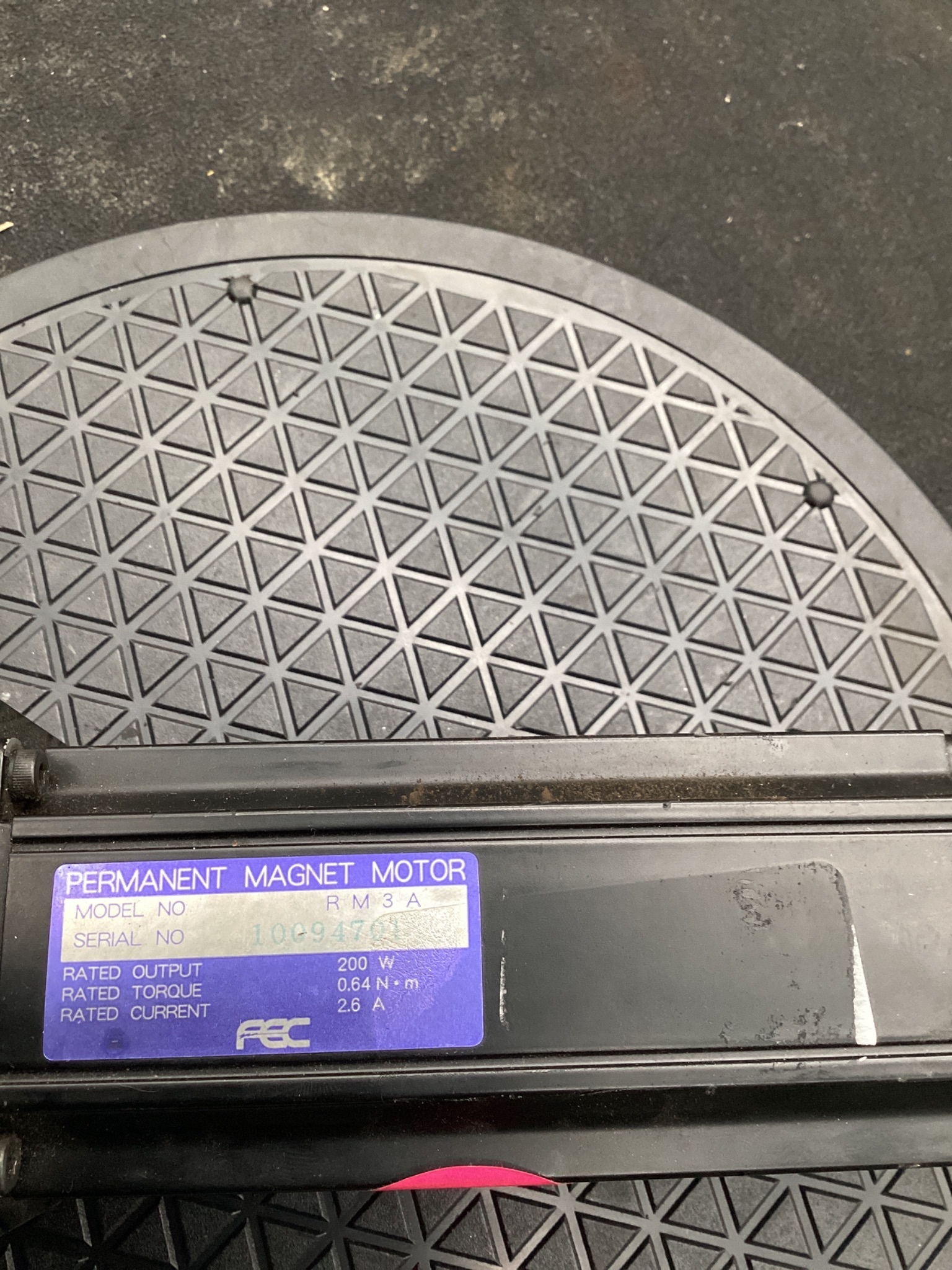 FEC NFT-302RM3A-S SERVO NUTRUNNER 200W 0.64NM USED 3