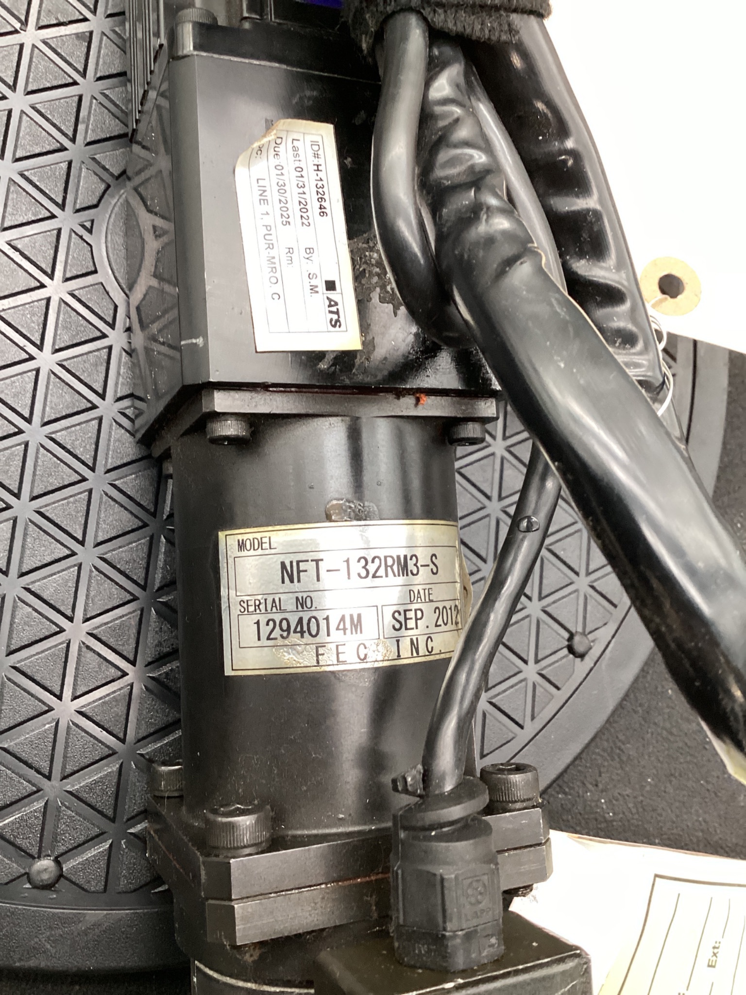 FEC NFT-132RM-S SERVO NUTRUNNER 200W 0.64NM USED 0