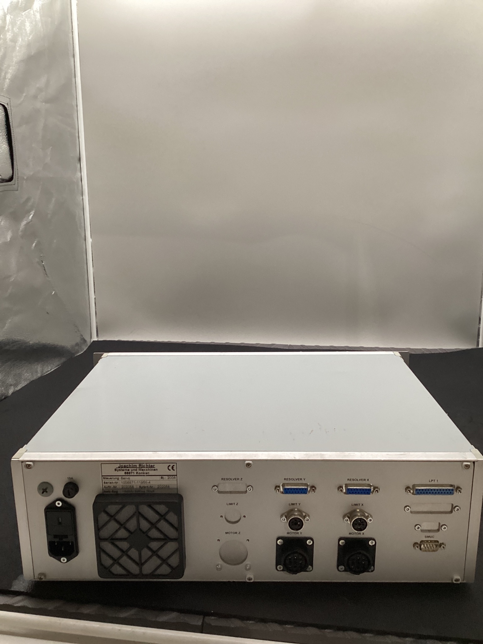JOACHIM RICHTER 1006871-119654 SERVO CONTROL SYSTEM 700VA USED 1