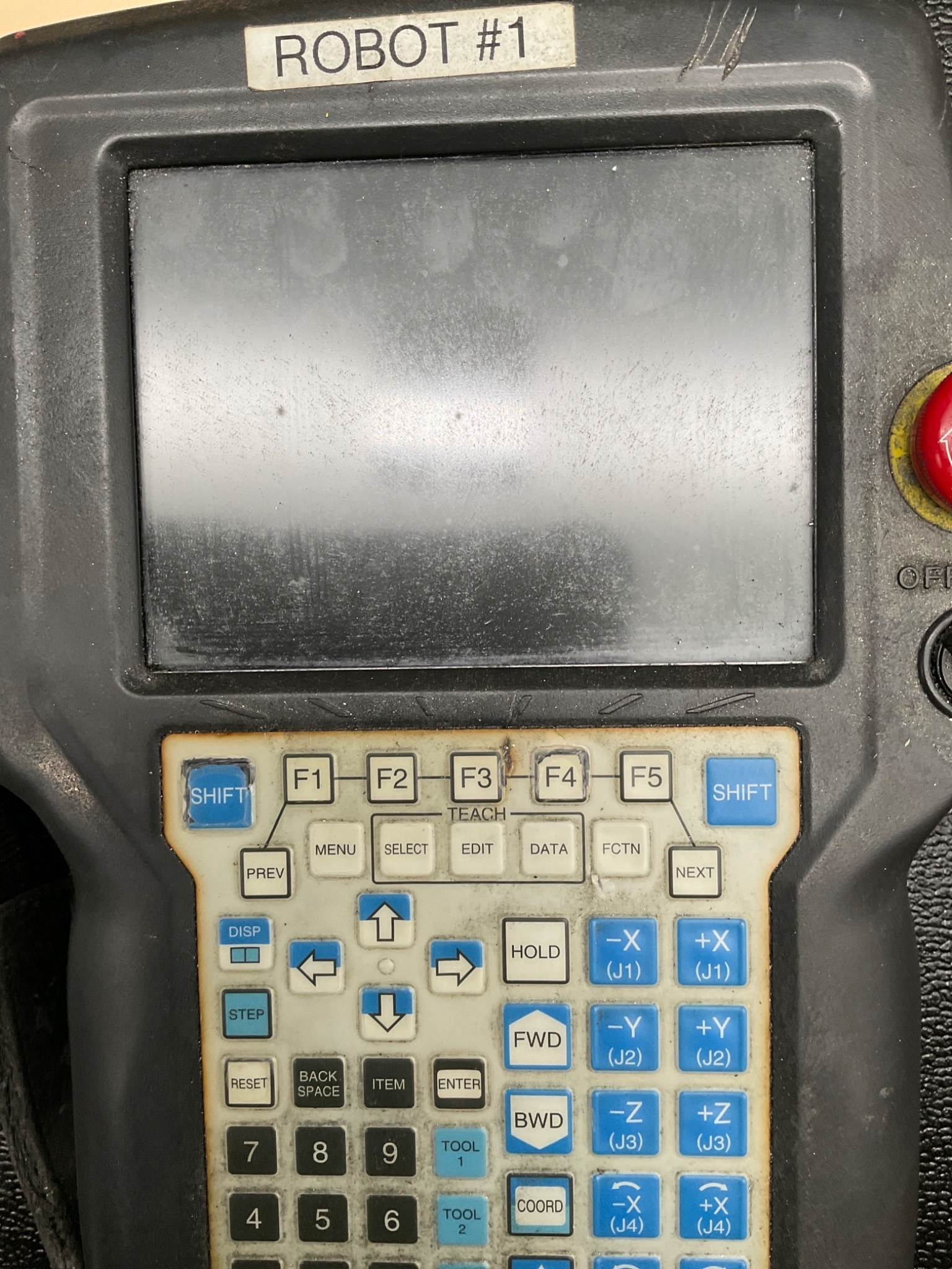 2006 FANUC i PENDANT A05B-2518-C300#EMR USED TEACH PENDANT 5