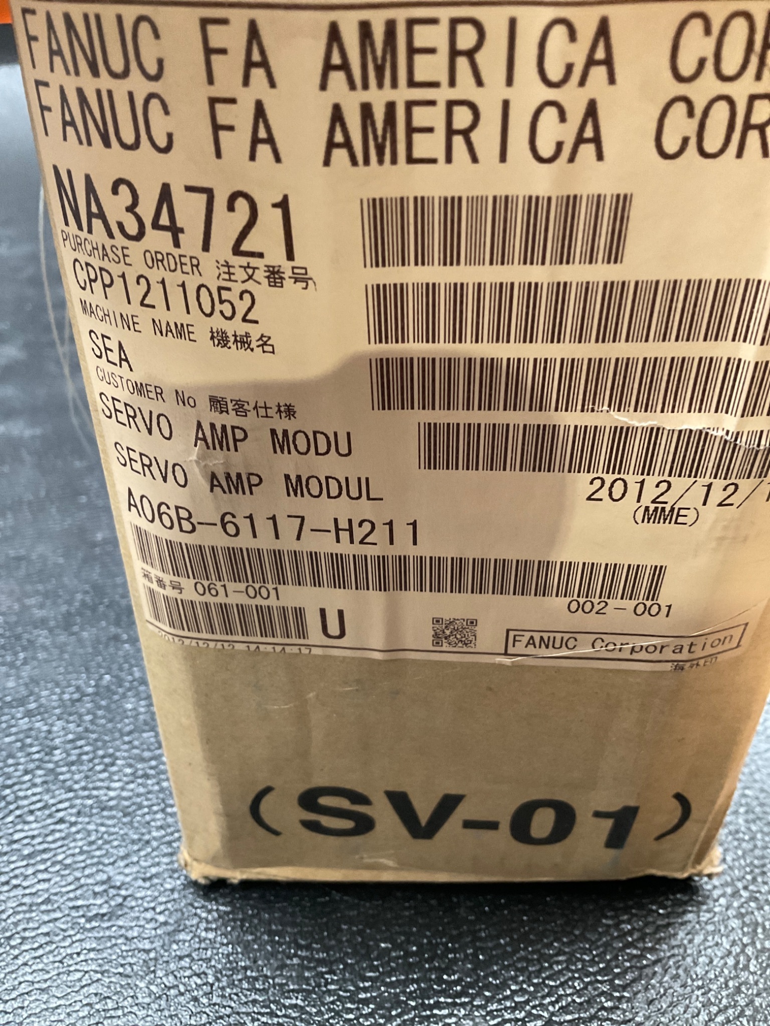 FANUC A06B-6117-H211 AISV 160/160 SERVO AMPLIFIER DUAL AXIS USED REPAIRED 3