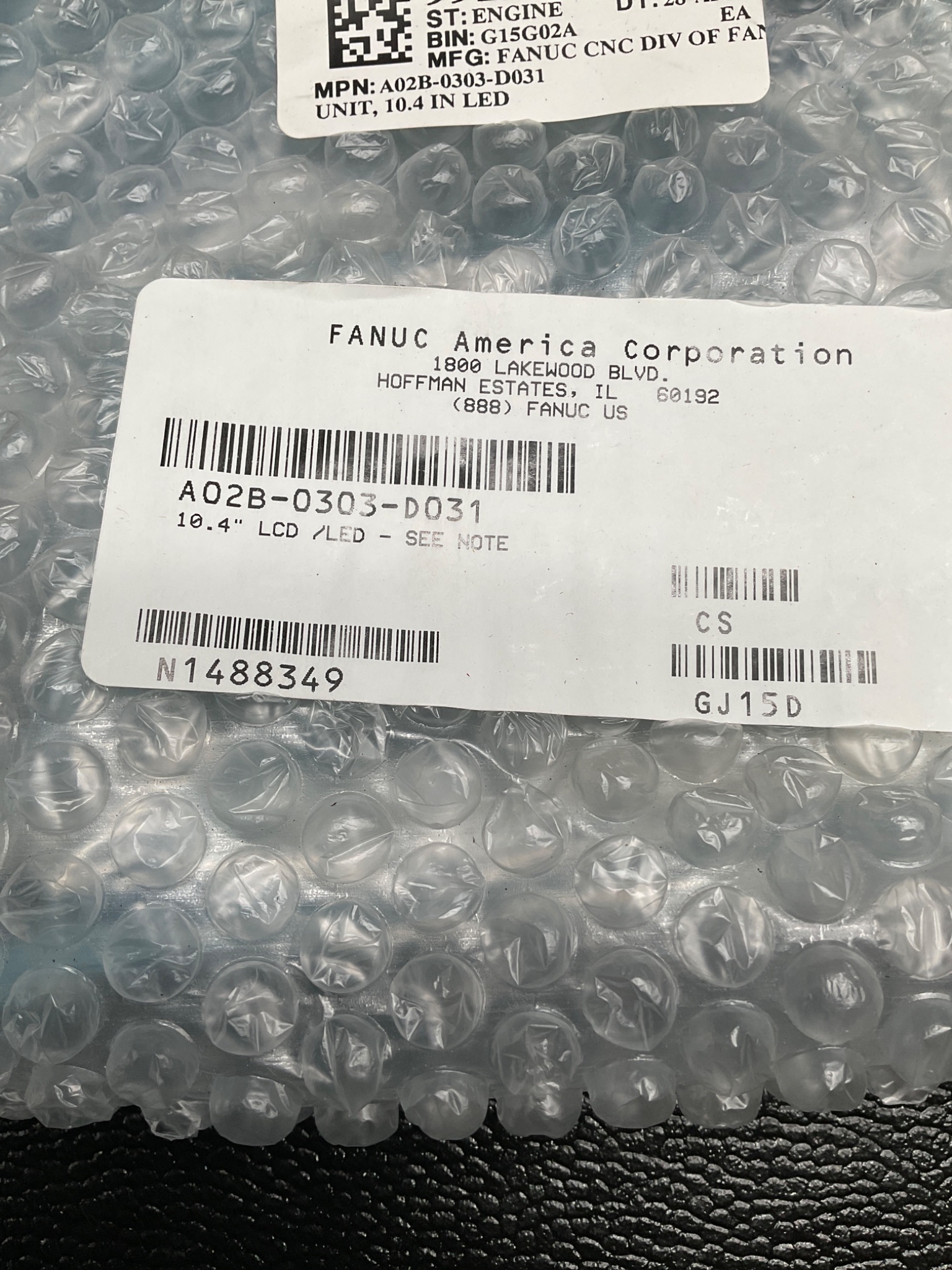 FANUC A02B-0303-D031 LCD DISPLAY UNIT 10.4IN CNC PANEL NEW 3
