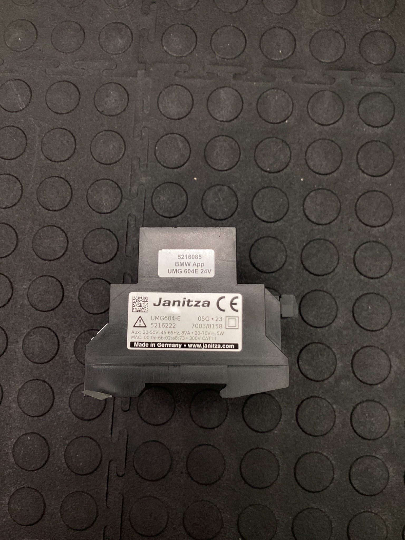 JANITZA UMG 604 Power Analyzer USED 3