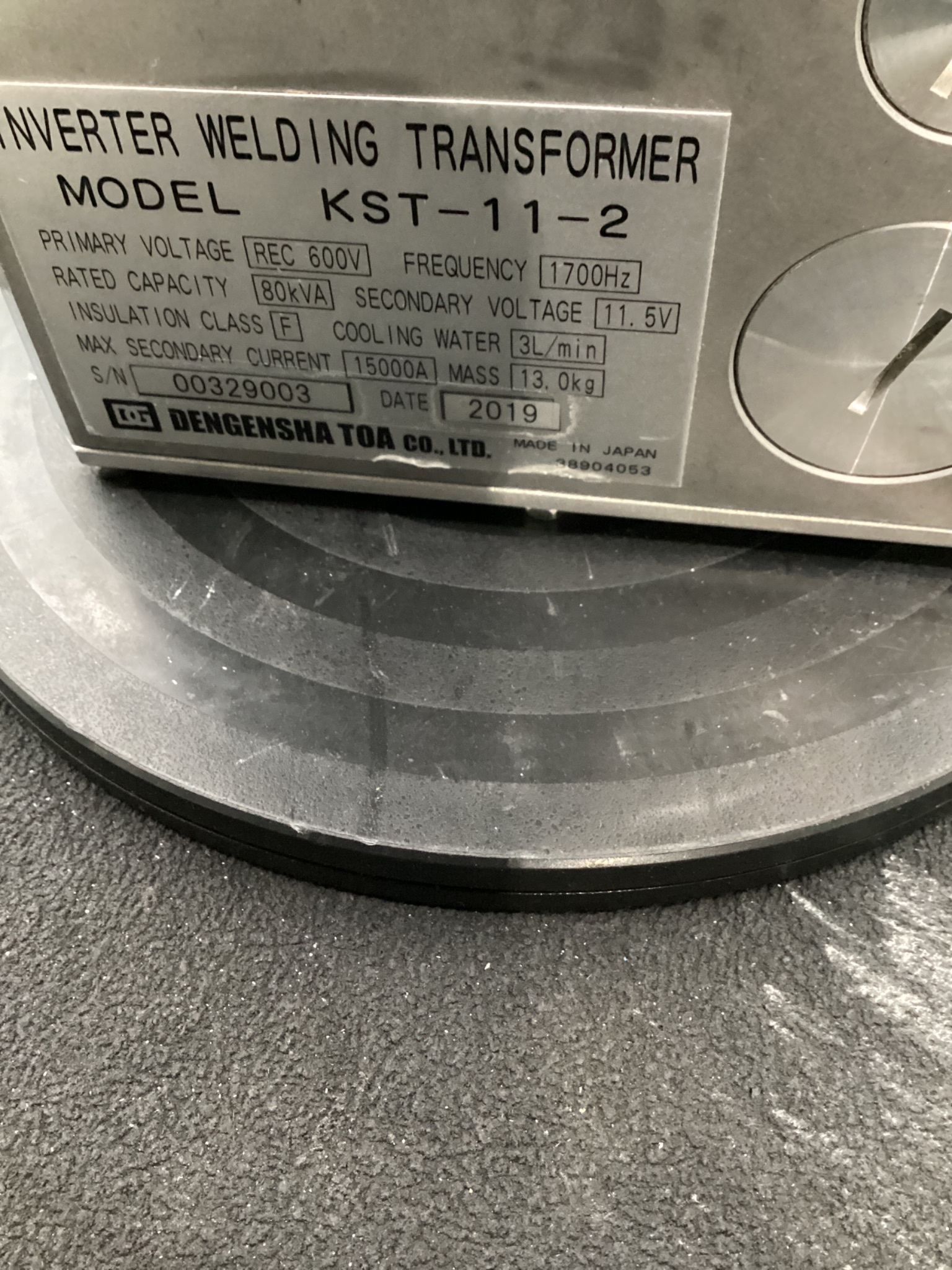 DENGENSHA KST-11-2 WELDING CONTROL UNIT USED 4