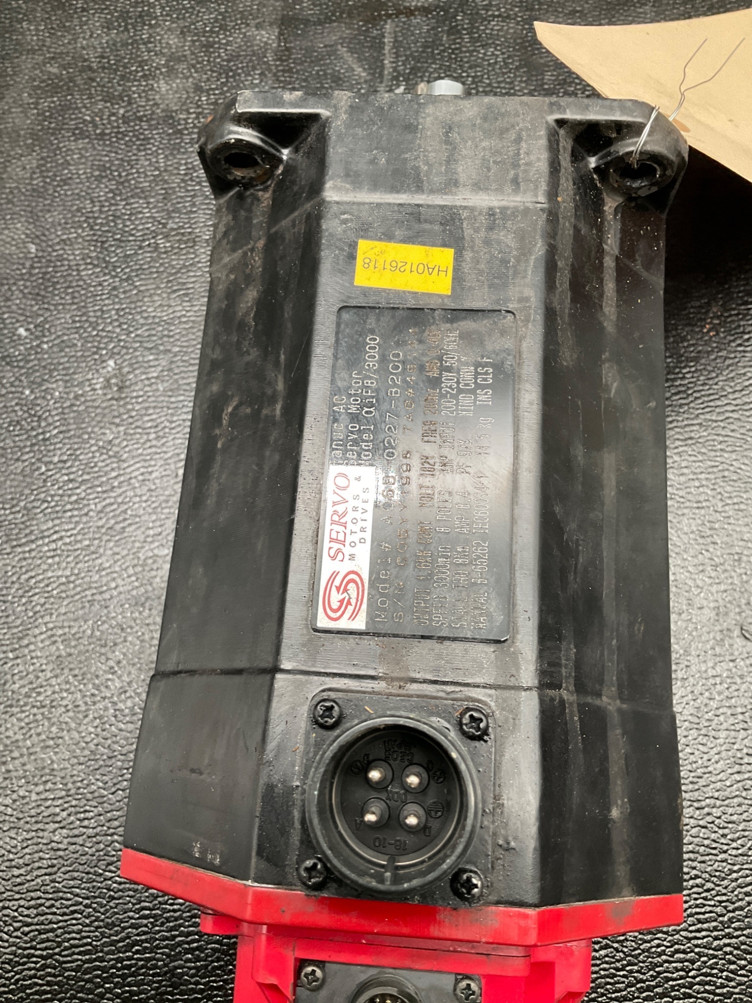FANUC A06B-0227-B200 aiF8/3000 AC SERVO MOTOR USED 6