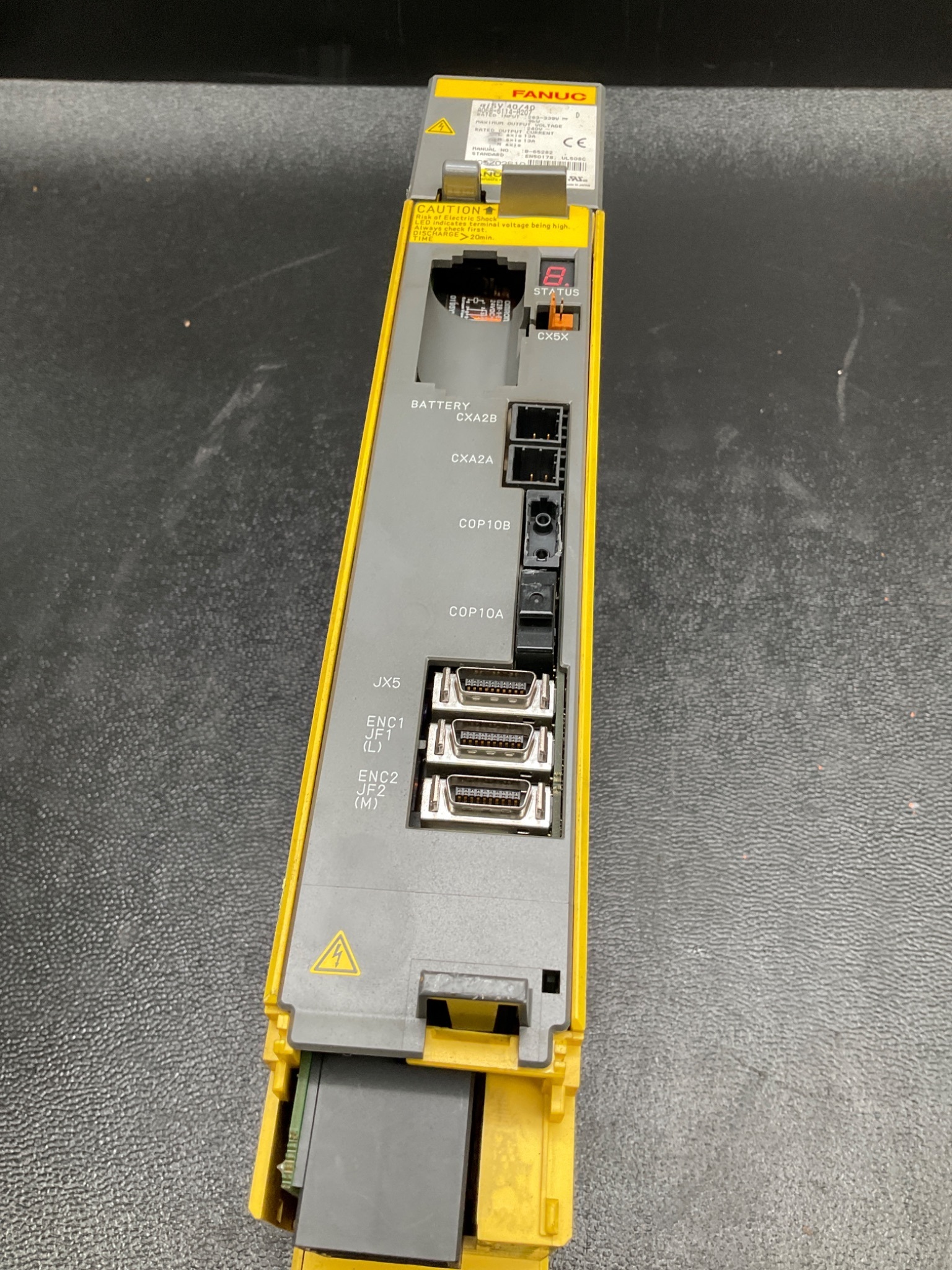 FANUC A06B-6114-H207 aiSV 40/40 SERVO AMPLIFIER MODULE USED 2