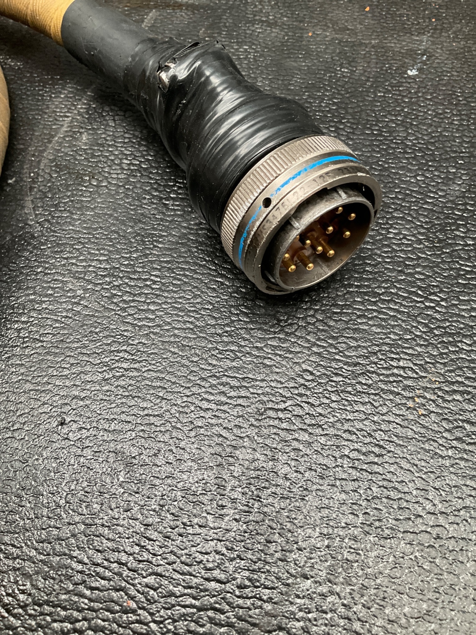 TEST PRODUCTS 7162 CONNECTOR MODULE MK100 ABS 38-WAY USED 4
