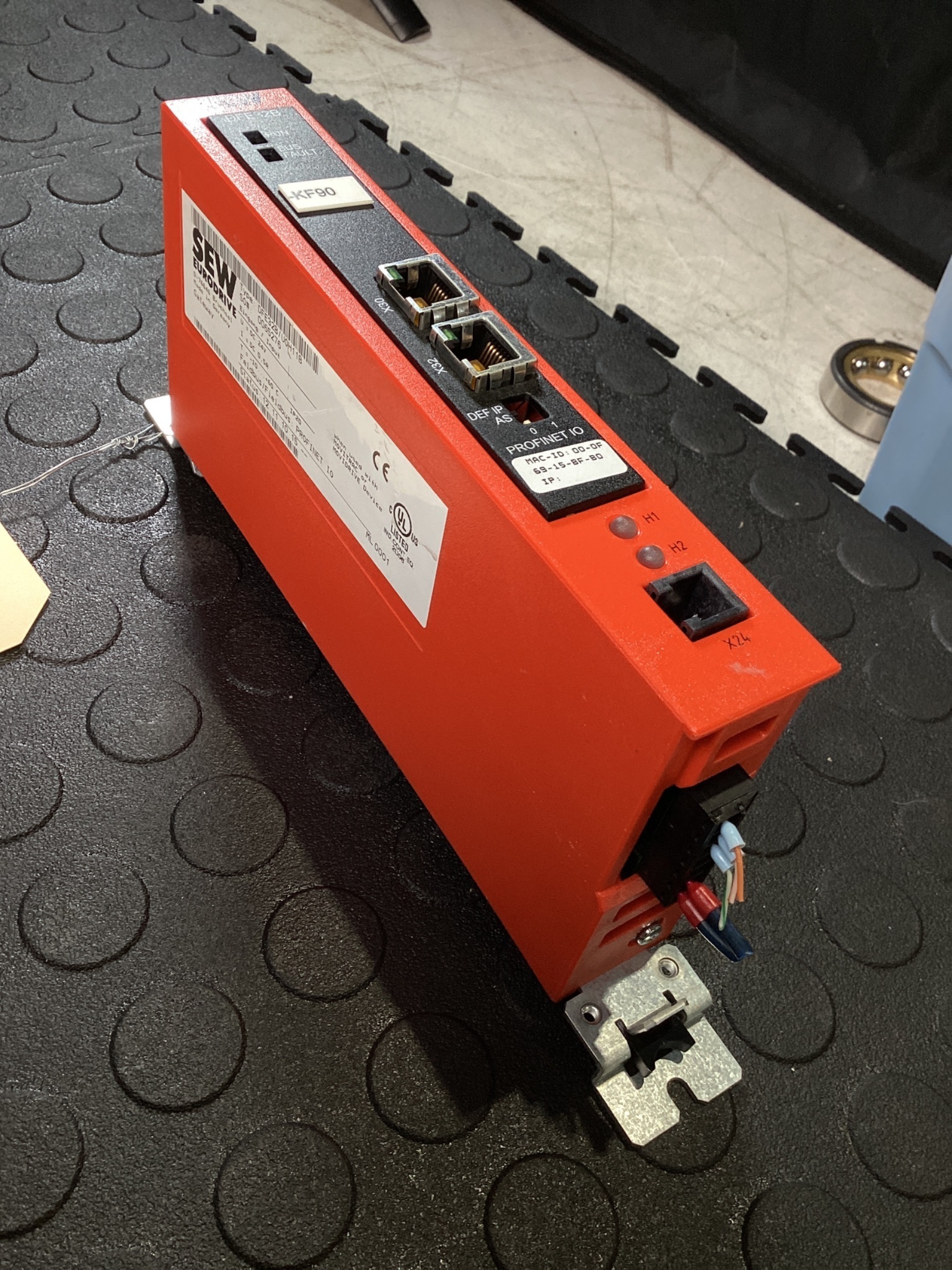 SEW DFE32B/U0H11B PROFINET COMMUNICATION MODULE USED 1