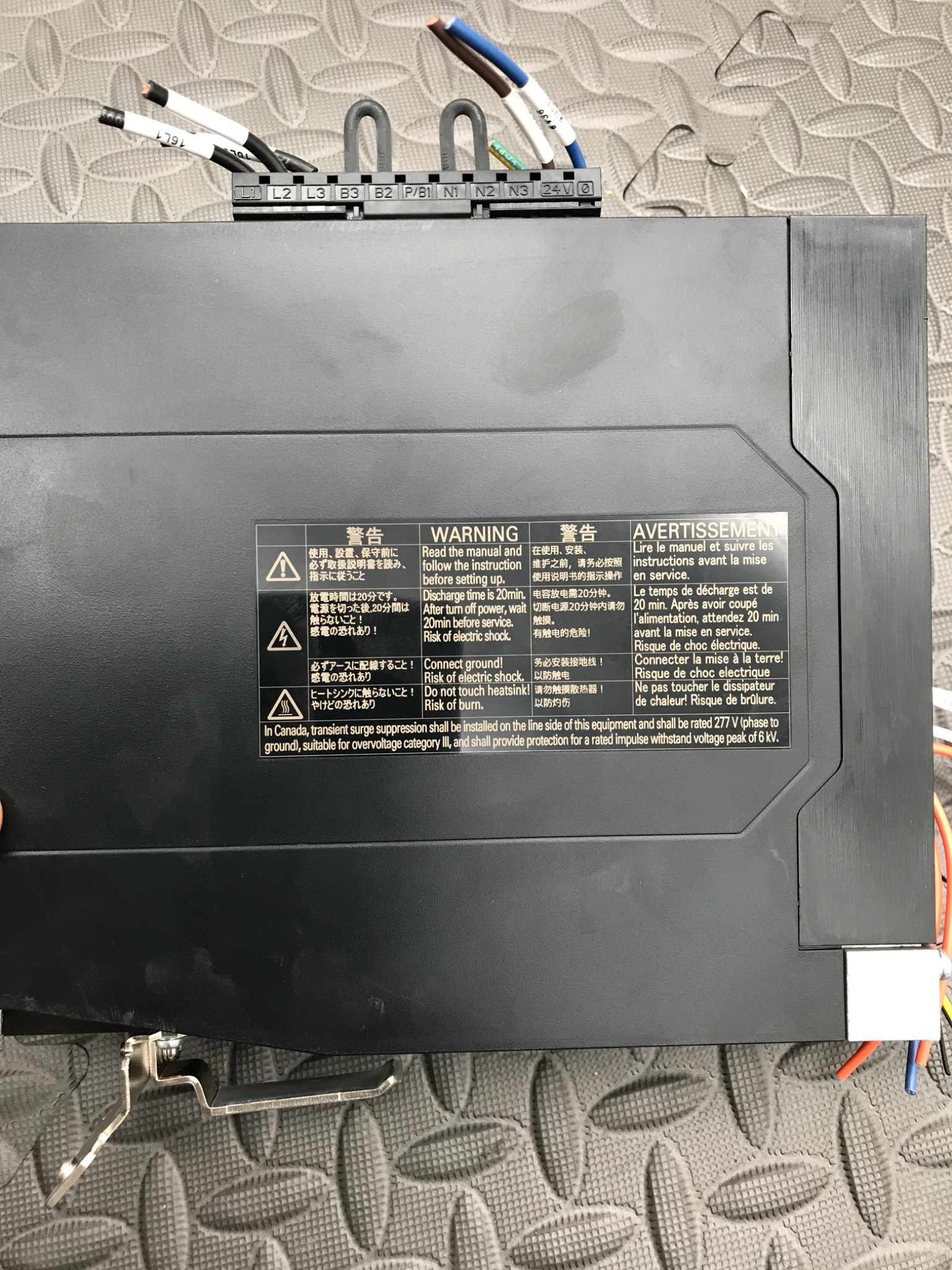 OMRON R88D-1SN08H-ECT AC SERVO DRIVE USED 2
