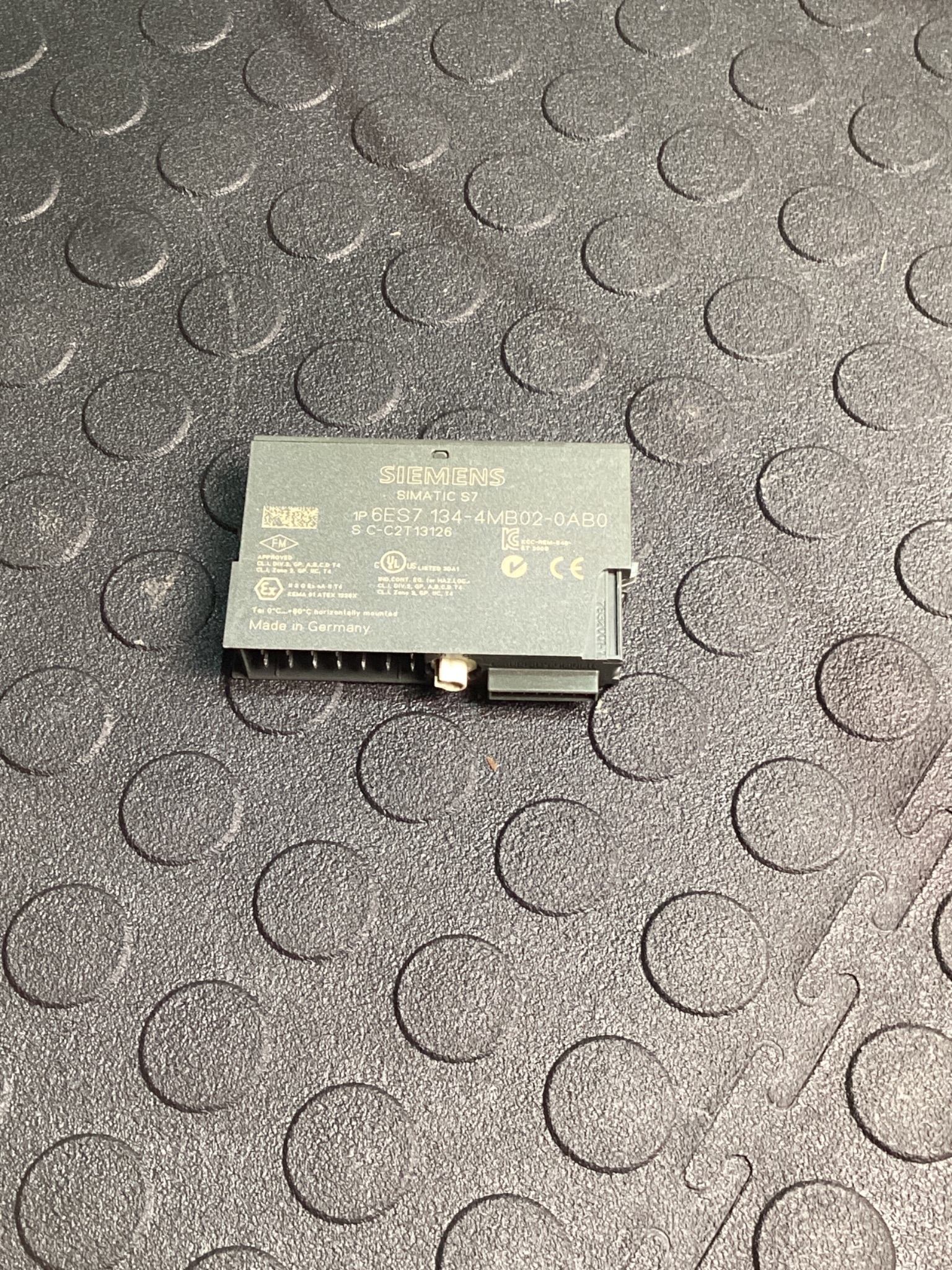 SIEMENS 6ES7 134-4MB02-0AB0 ANALOG INPUT MODULE USED 0