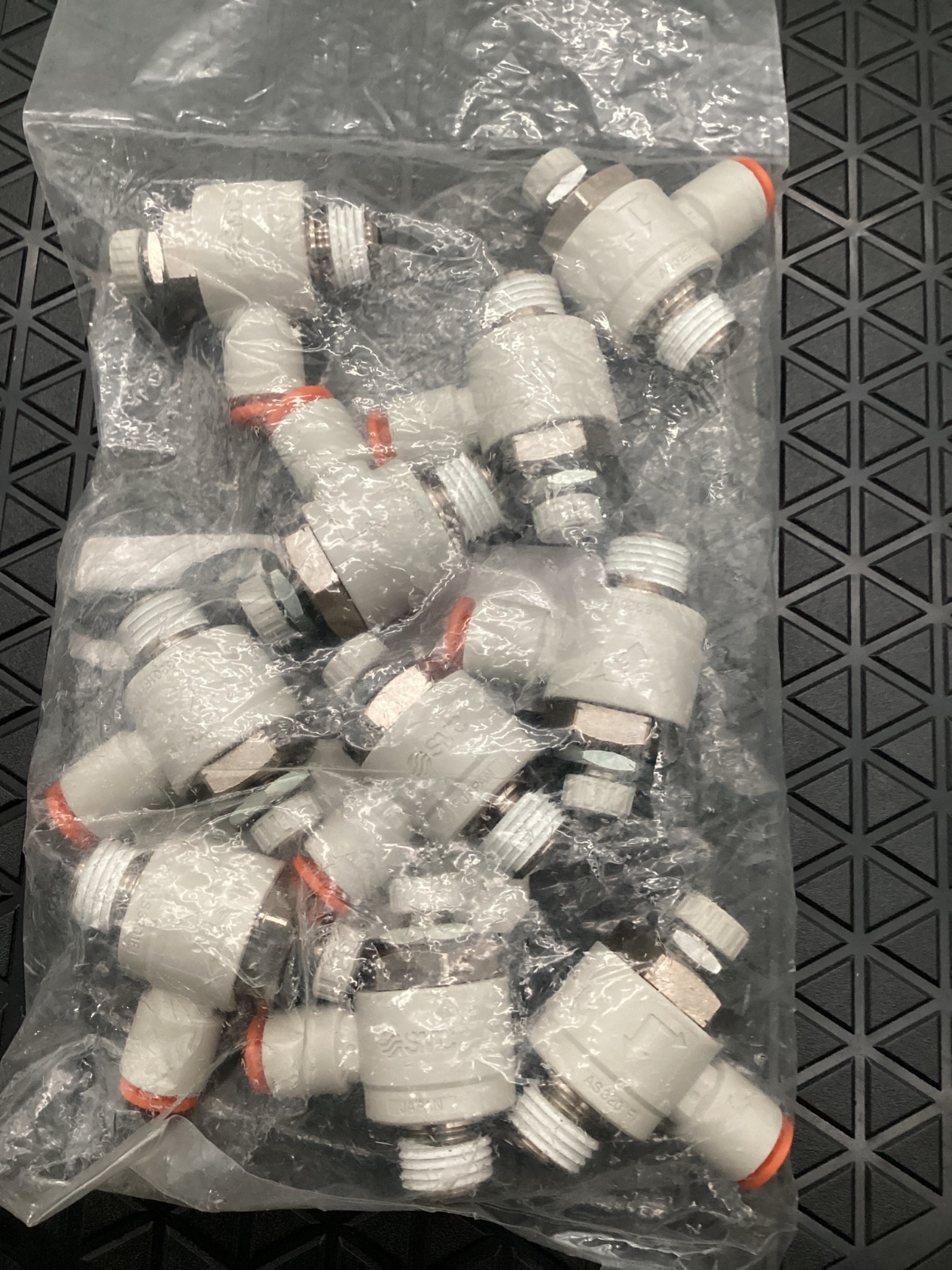 SMC AS3201F-N02-07S SPEED CONTROL VALVE 1/4IN NPT NEW - 10 Pack 2