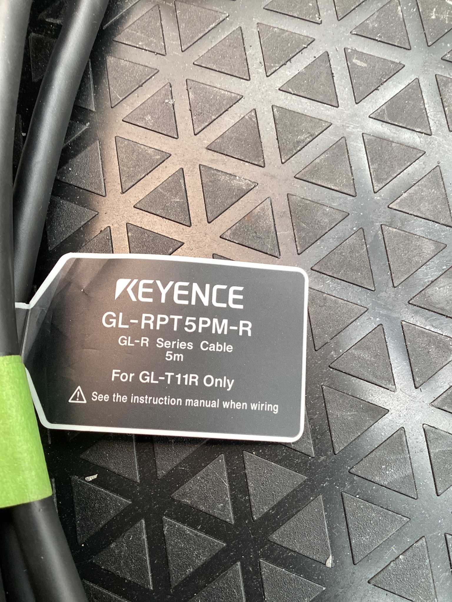 KEYENCE GL-RPT5PM-R LIGHT CURTAIN CABLE 5M RECEIVER M12 5PIN NEW 5