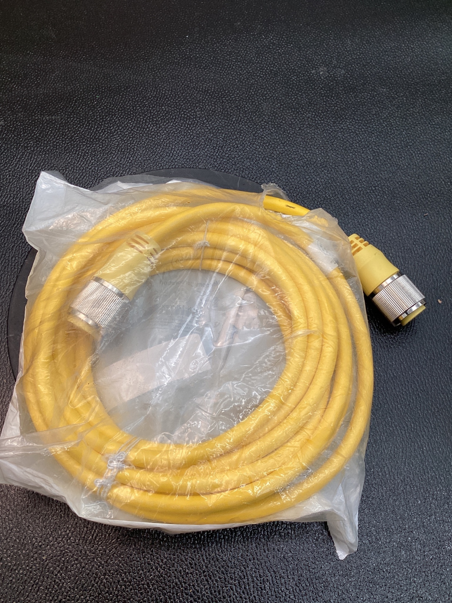 MENCOM MIN-12MFPX-20 MINI-FAST CORDSET 12PIN FEMALE STRAIGHT 20FT NEW 1