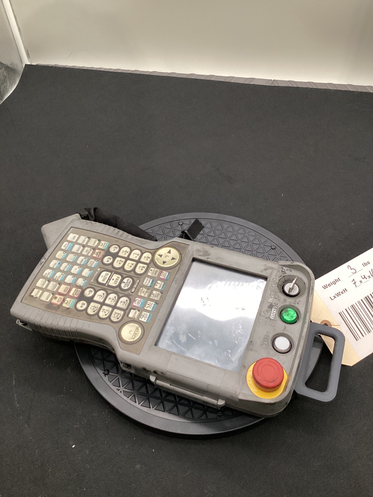 YASKAWA JZRCR-YPP21-1 DX200 TEACH PENDANT 5.7IN TOUCHSCREEN USED 1