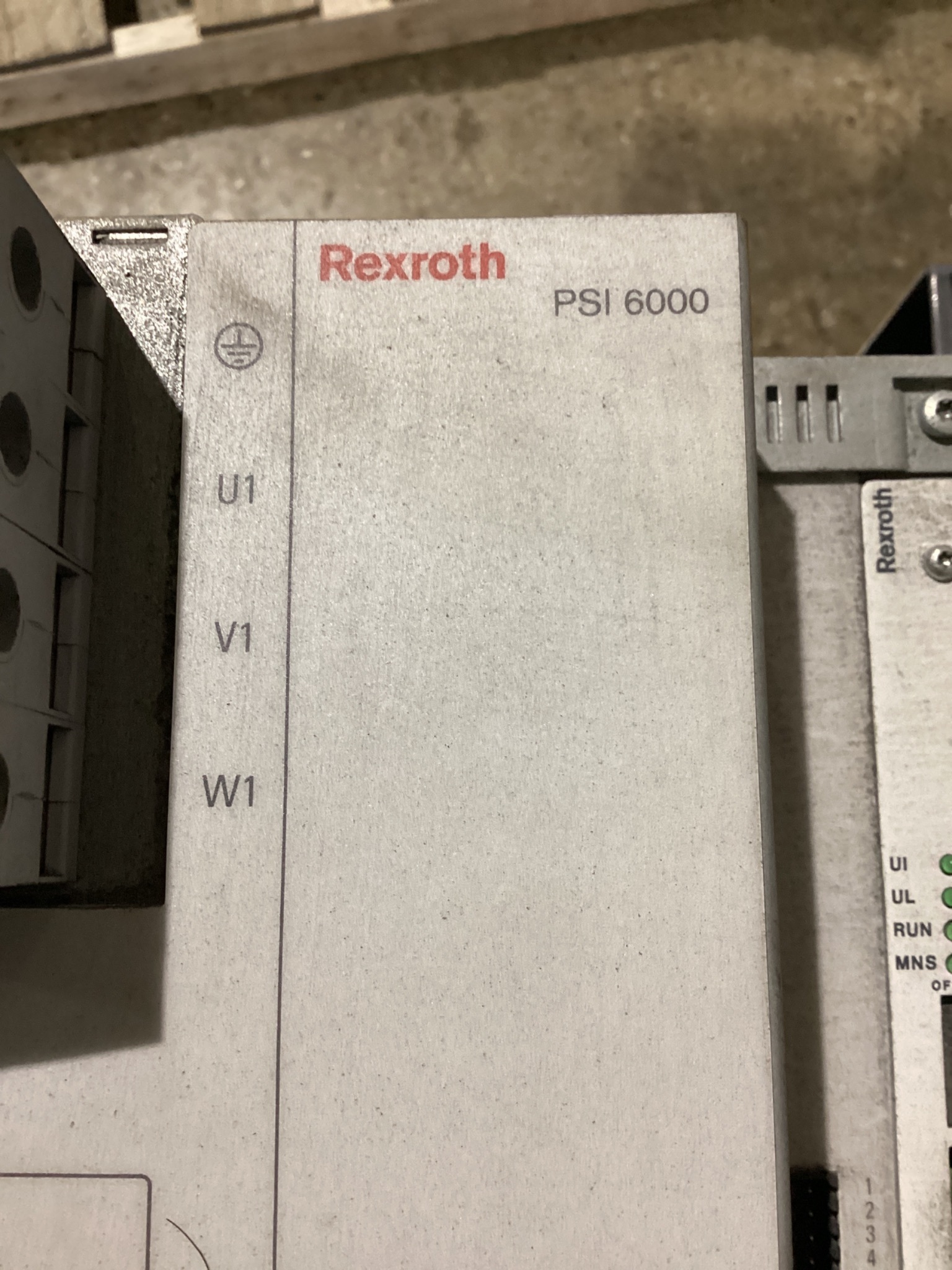 REXROTH PSI63C0.637-L1 WELD TIMER INVERTER 24–48VDC RS485 USED 3