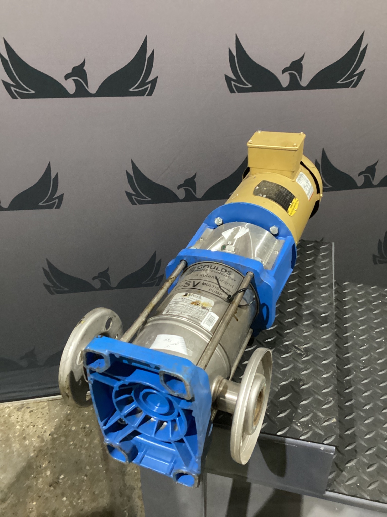 GOULDS 5SV6FE4F60 MULTI-STAGE PUMP 2HP 6-STAGE 26GPM USED 1