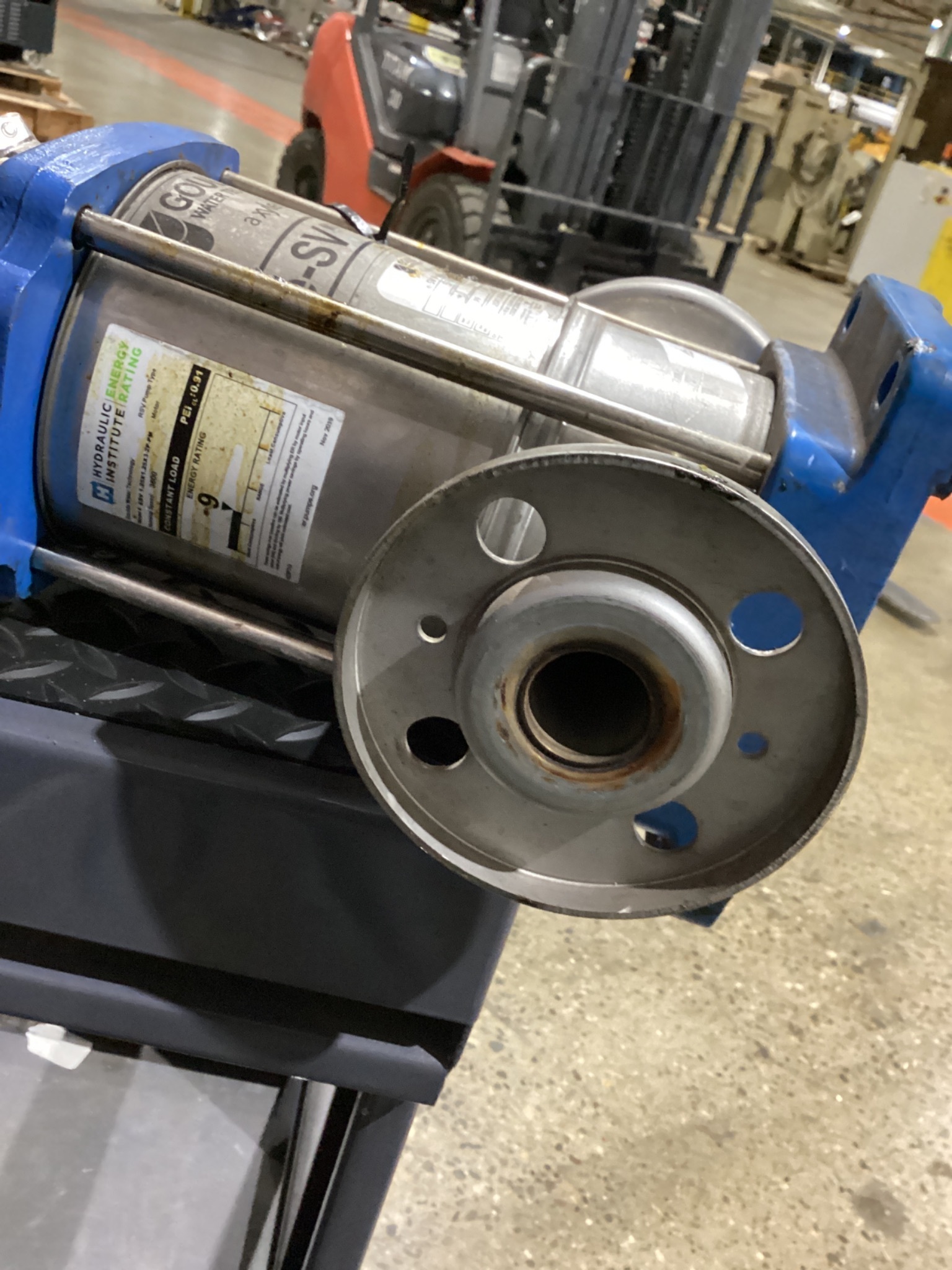 GOULDS 5SV6FE4F60 MULTI-STAGE PUMP 2HP 6-STAGE 26GPM USED 4