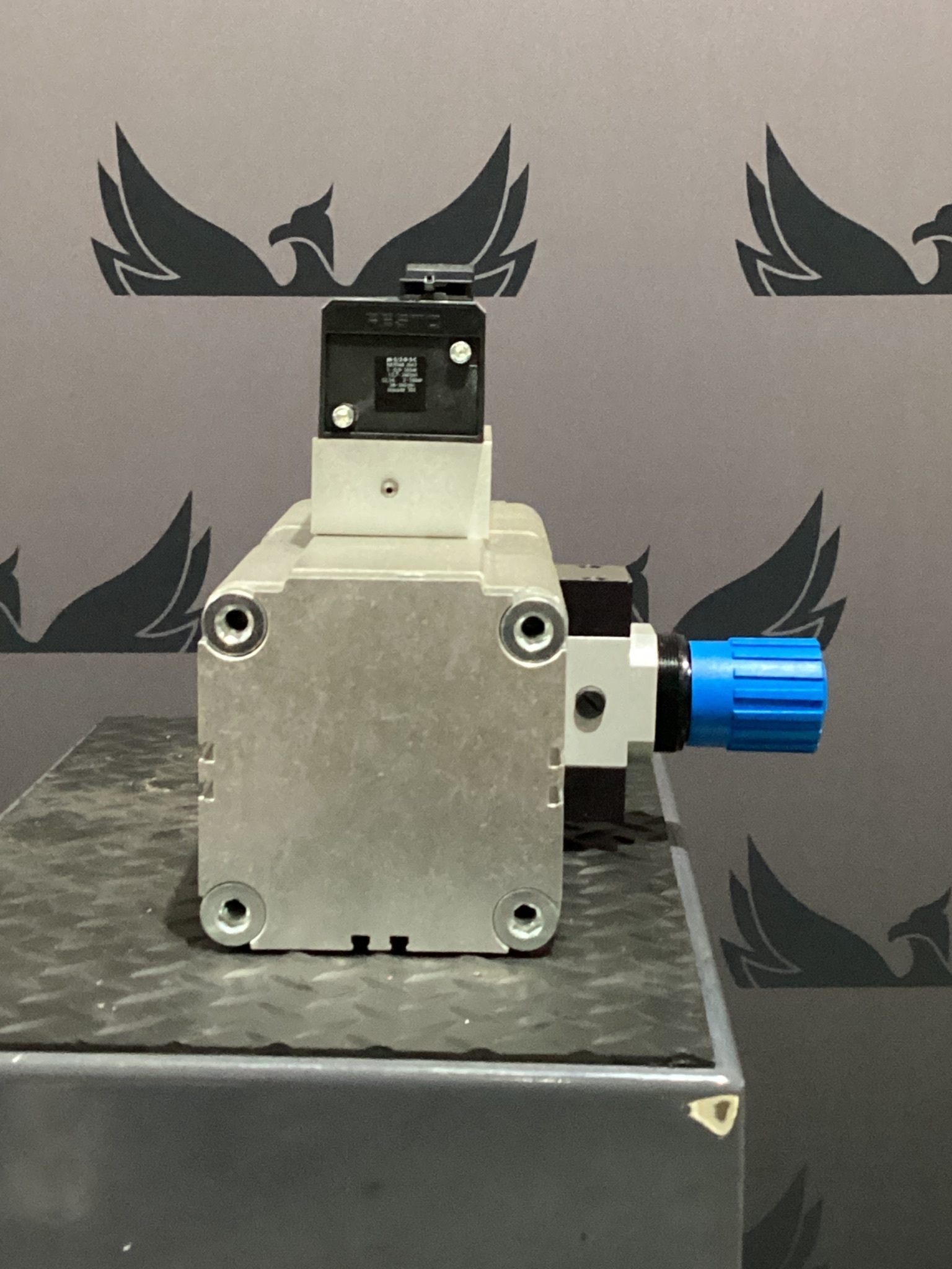 FESTO DPA-100-16 PNEUMATIC PRESSURE BOOSTER USED 1