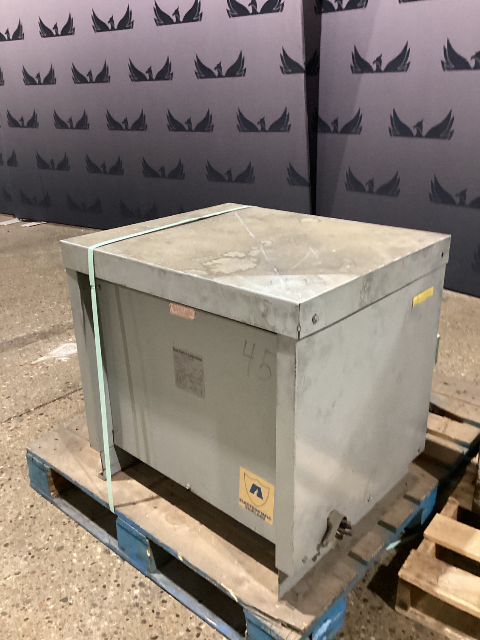 ACME ELECTRIC T-1A-53313-3S 45KVA GENERAL PURPOSE TRANSFORMER 3PH USED 0