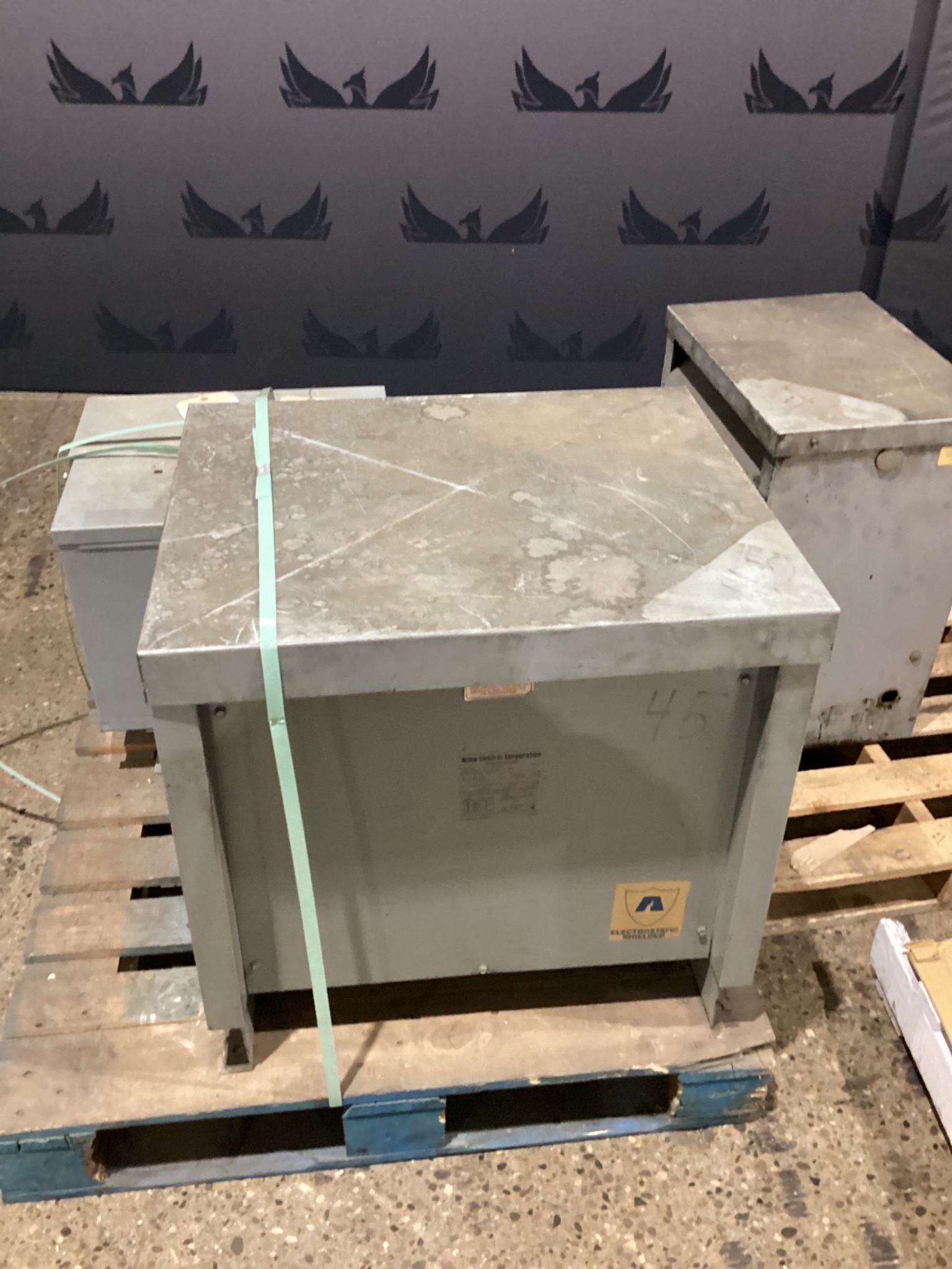 ACME ELECTRIC T-1A-53313-3S 45KVA GENERAL PURPOSE TRANSFORMER 3PH USED 2