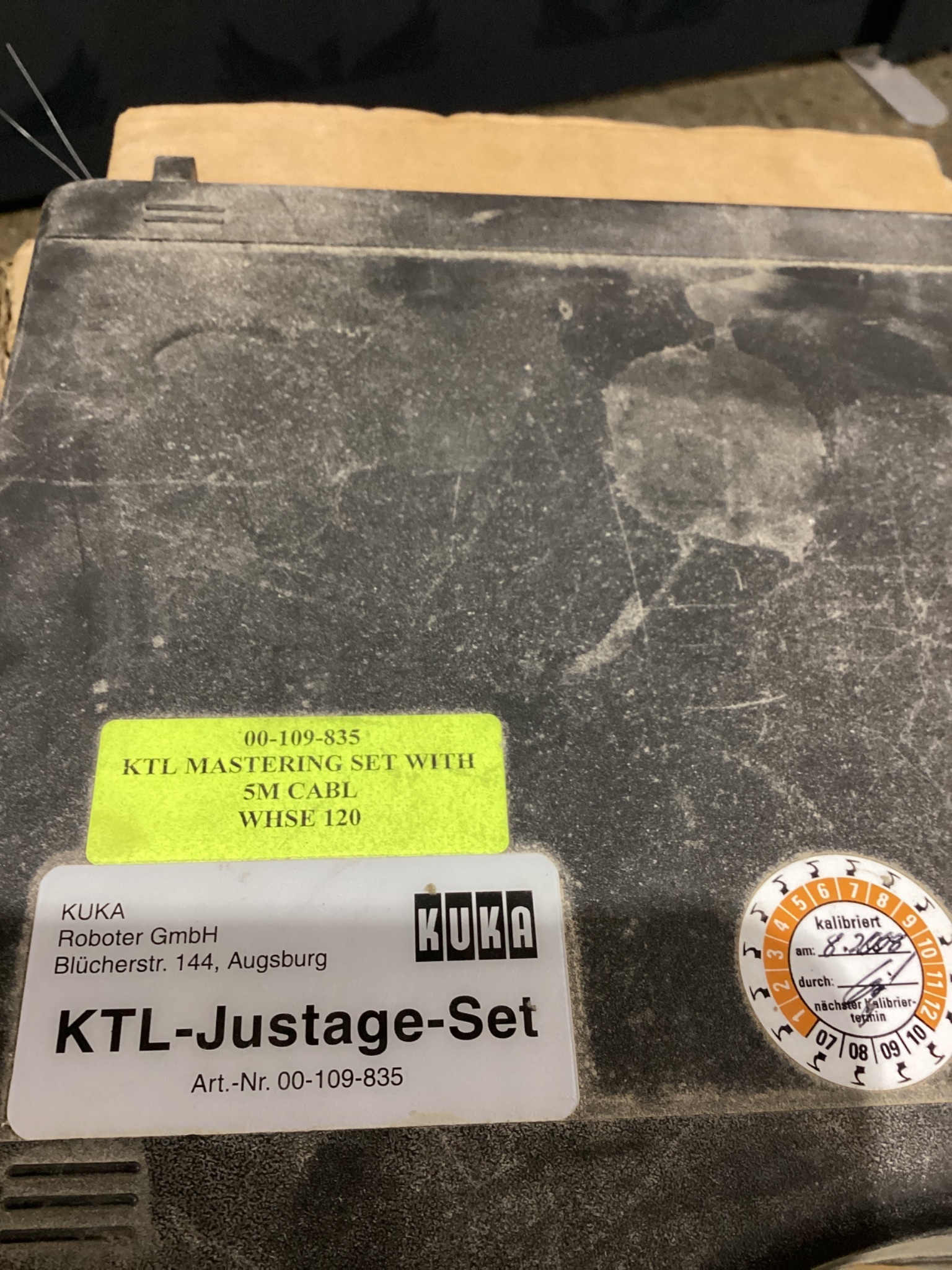 KUKA 00-109-835 ZERO POINT CORRECTOR KRC2 CALIBRATION TOOL USED 2