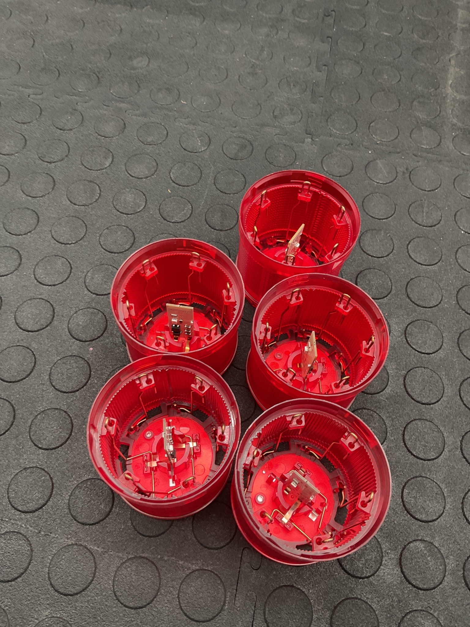 SIEMENS 8WD4 420-5AB Red LED Stack Light USED 2