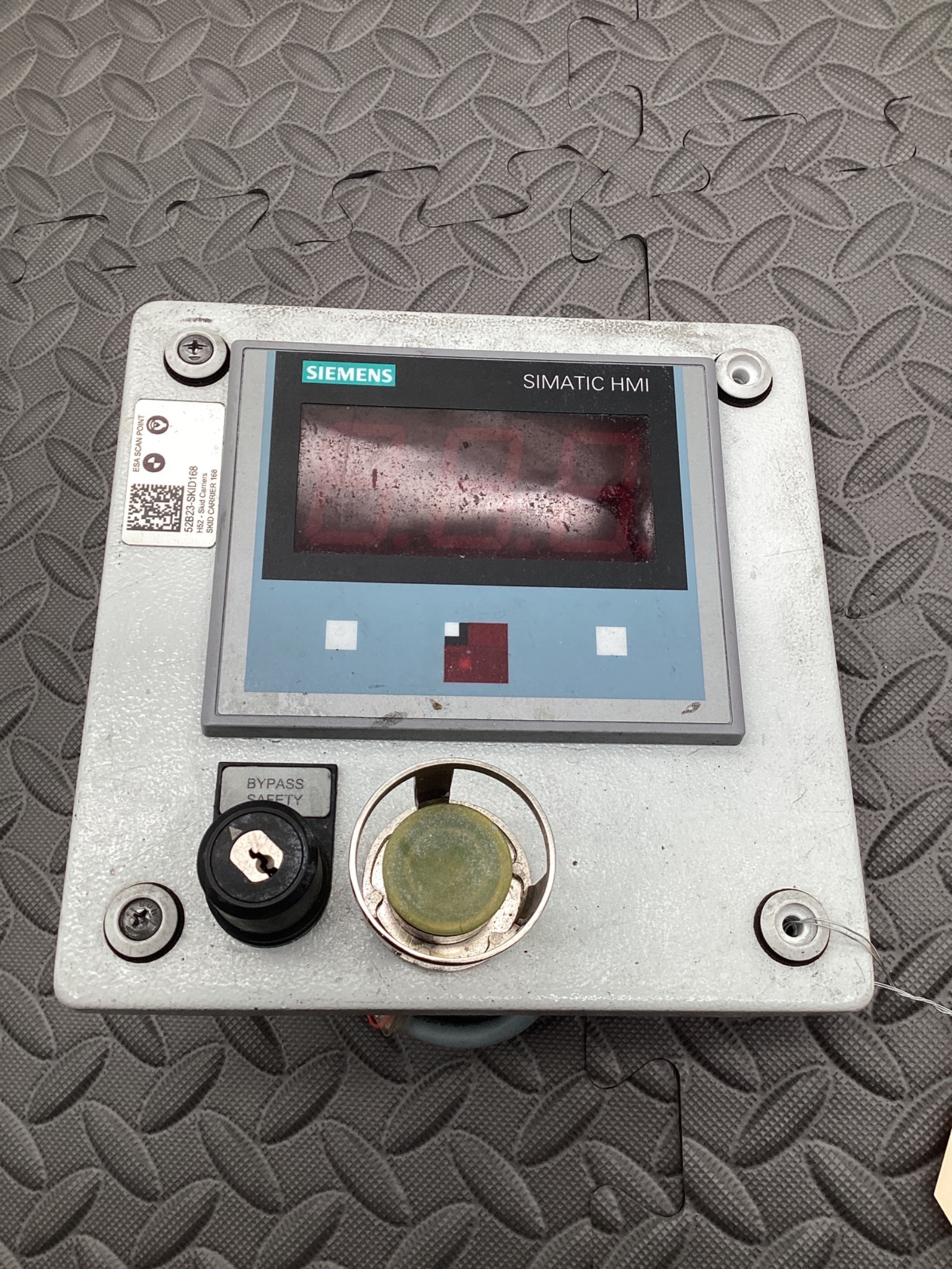 SIEMENS 6ES7292-0AA50-0AA0 Simatic S7-1200 EMS400S Display USED 0