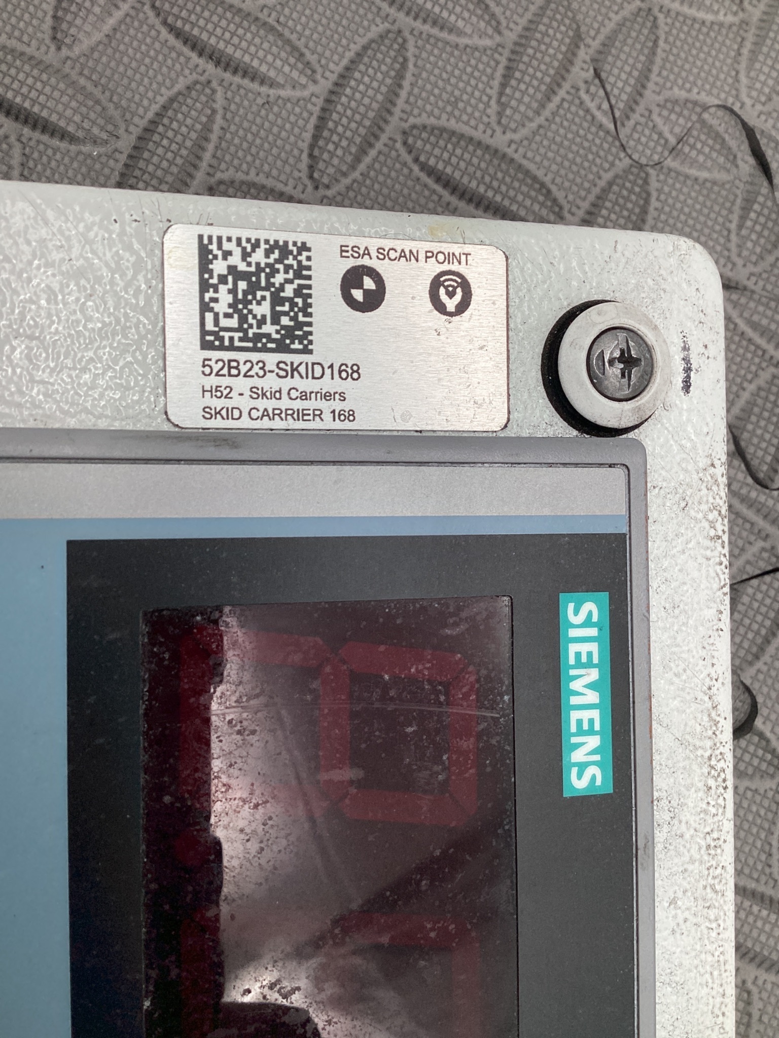 SIEMENS 6ES7292-0AA50-0AA0 Simatic S7-1200 EMS400S Display USED 5