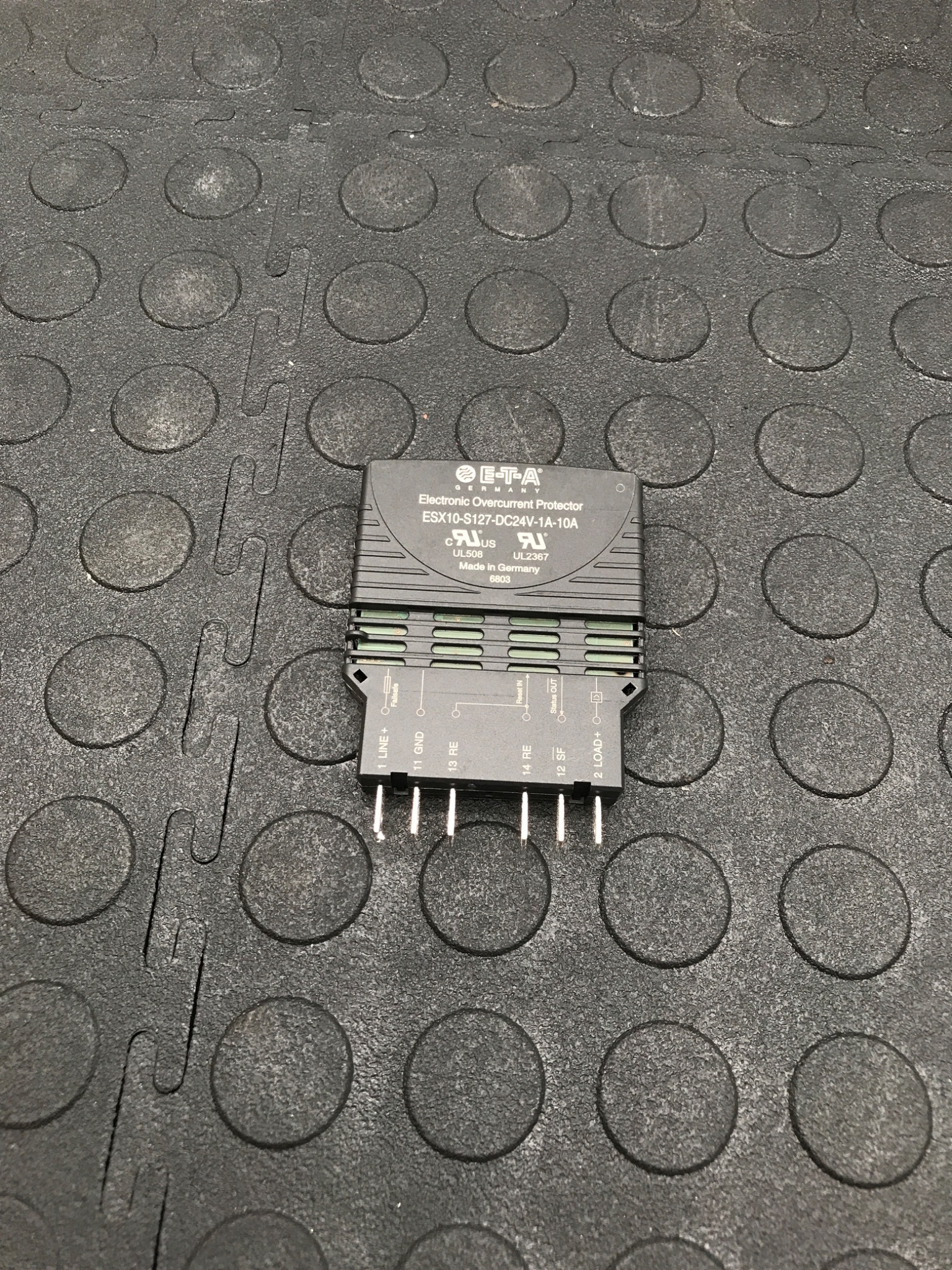 ETA ESX10-S127-DC24V-1A-10A Circuit Breaker USED 1