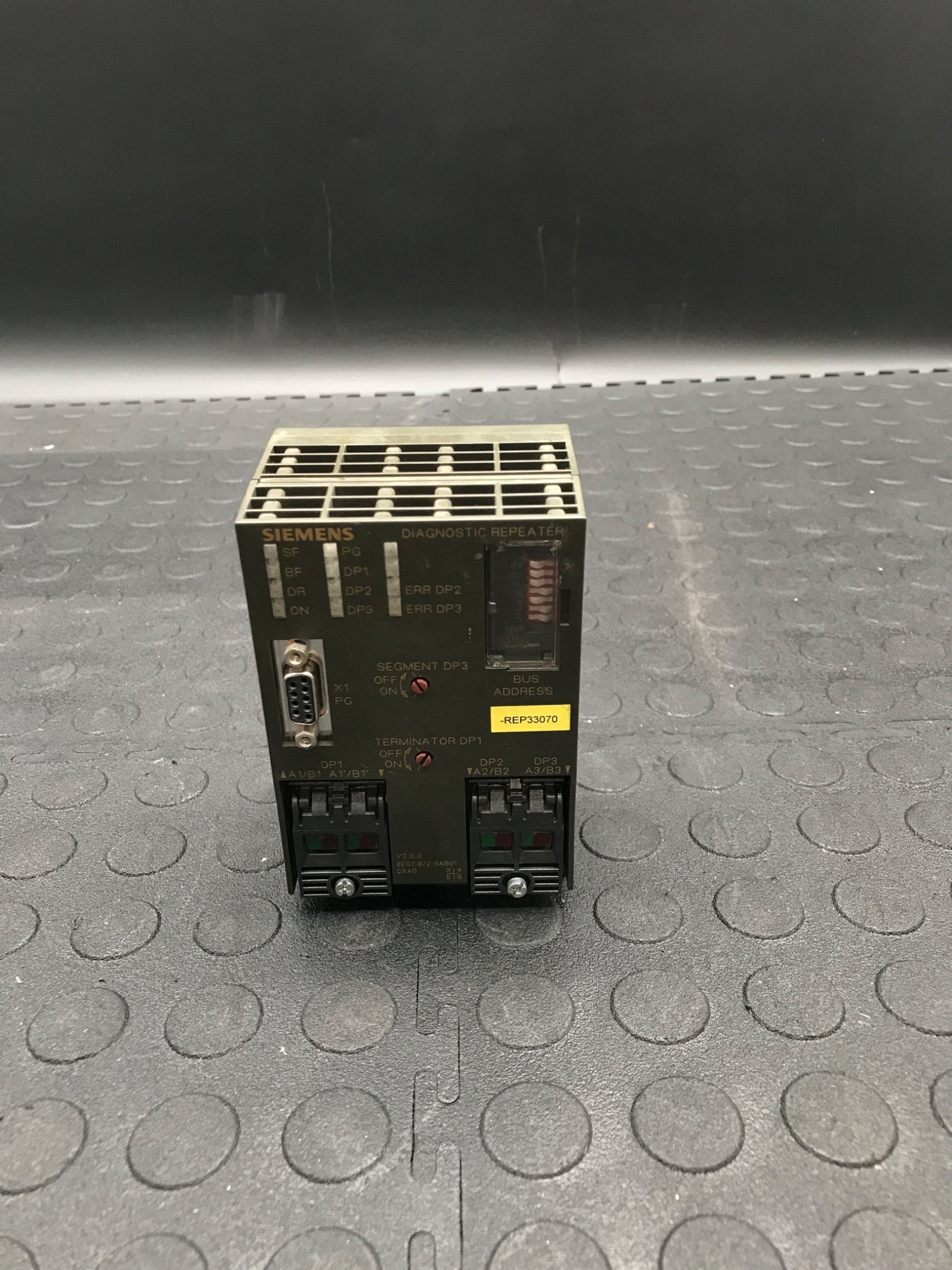 SIEMENS 6ES7 972-0AB01-0XA0 Simatic S7 Diagnostic Repeater USED 3