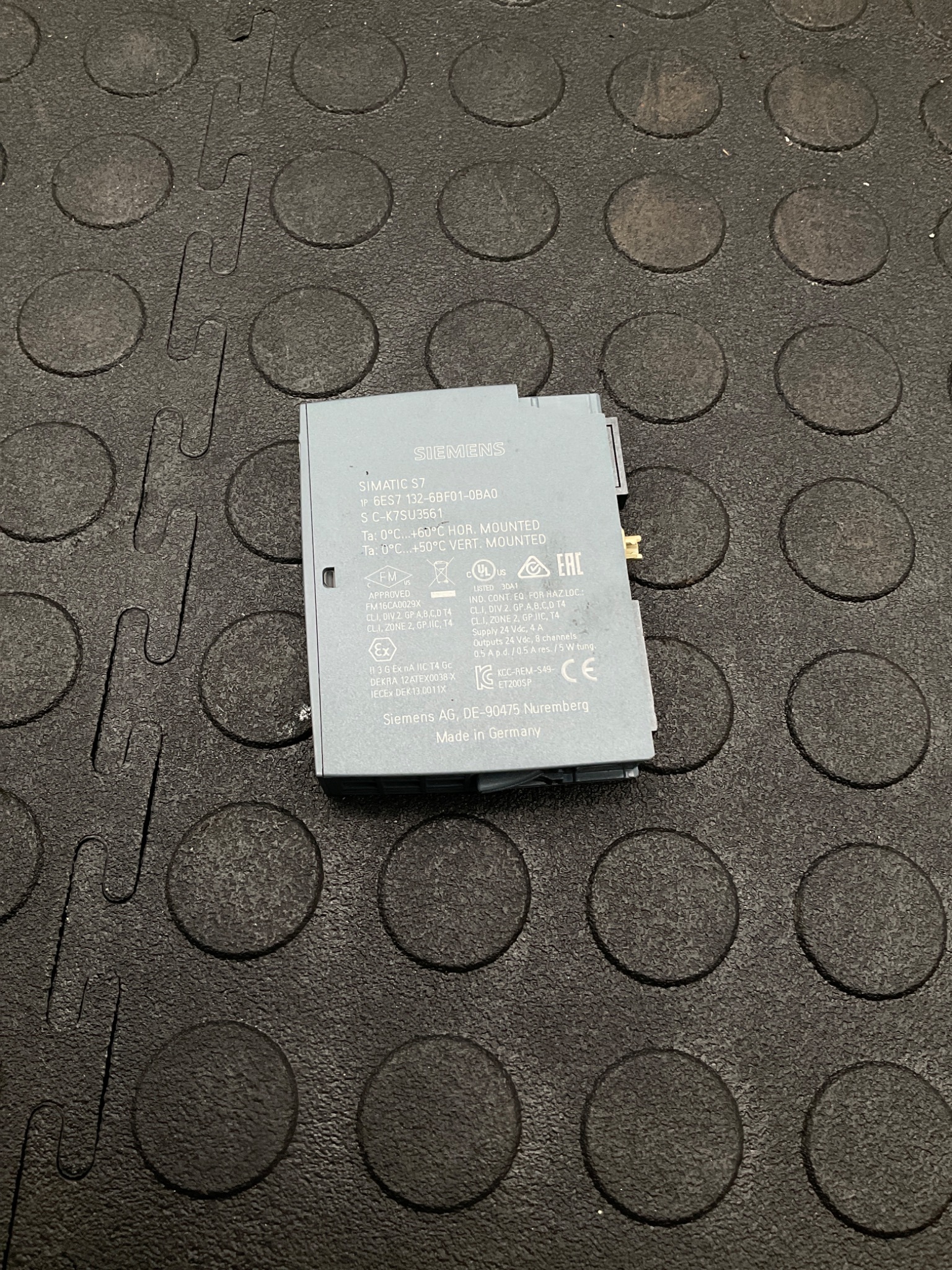 SIEMENS 6ES7 132-6BF01-0BA0 Simatic S7 Digital Input Module USED 4