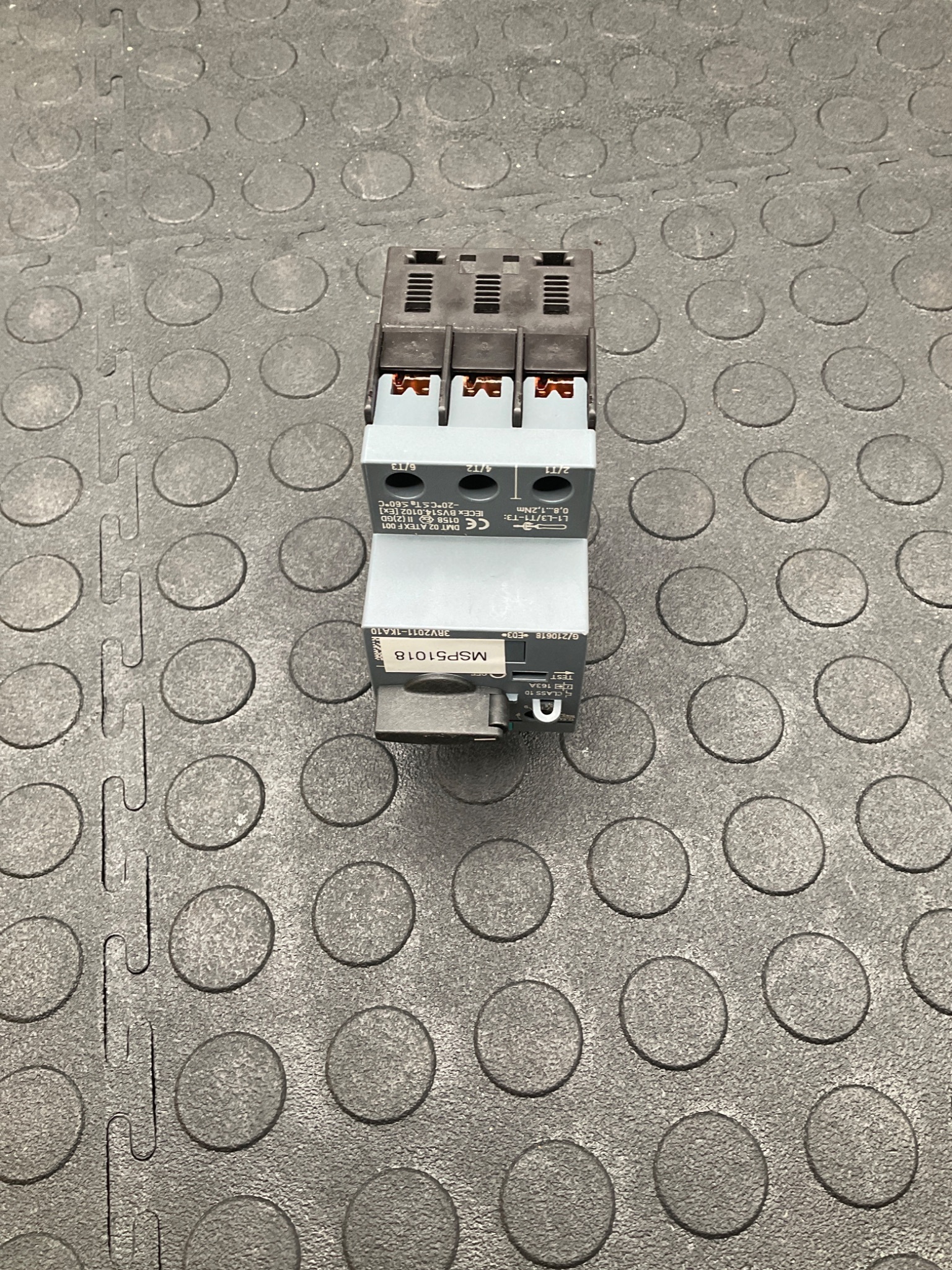 SIEMENS 3RV2011-1KA10 Motor Protection Circuit Breaker USED 2