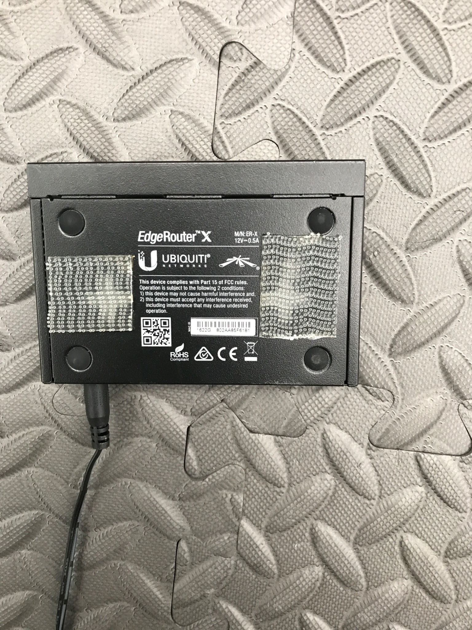 UBIQUITI ER‑X EdgeRouter X 5‑Port Gigabit Router USED 5