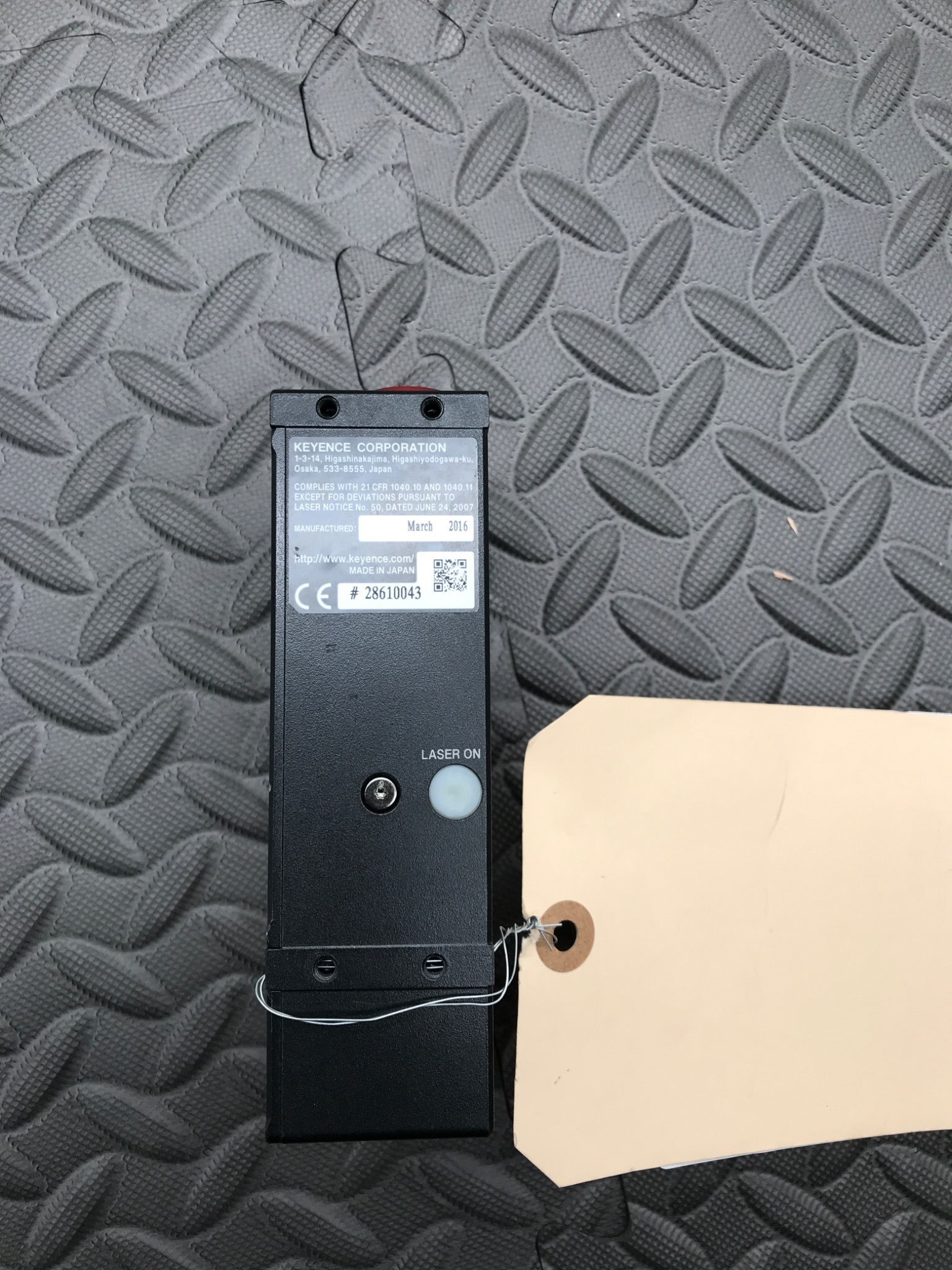 KEYENCE LJ‑V7200 2D Laser Profiler Sensor Head USED 2