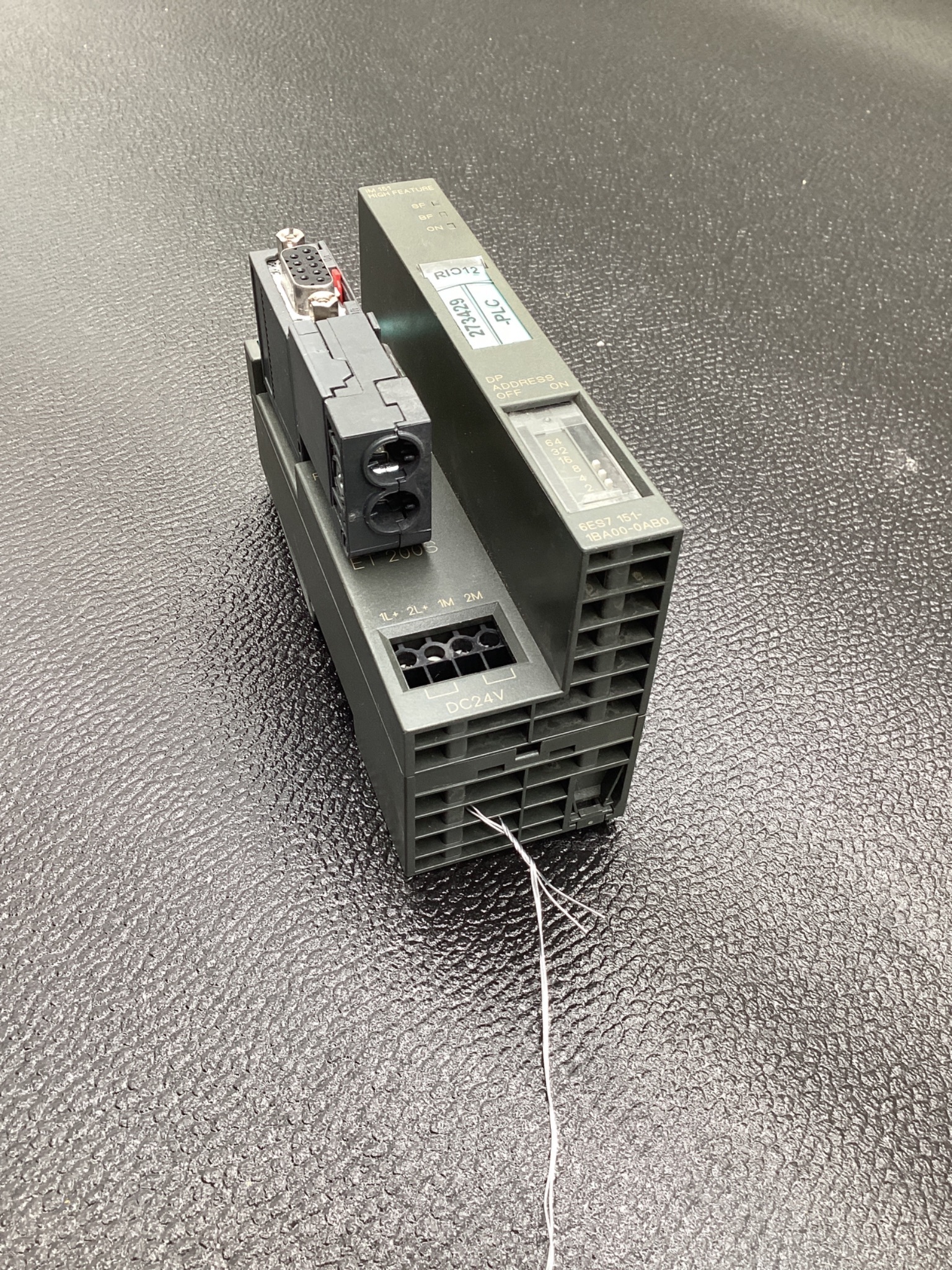 SIEMENS 6ES7 151-1BA00-0AB0 Interface Module IM151-1 HF for ET200S USED 3