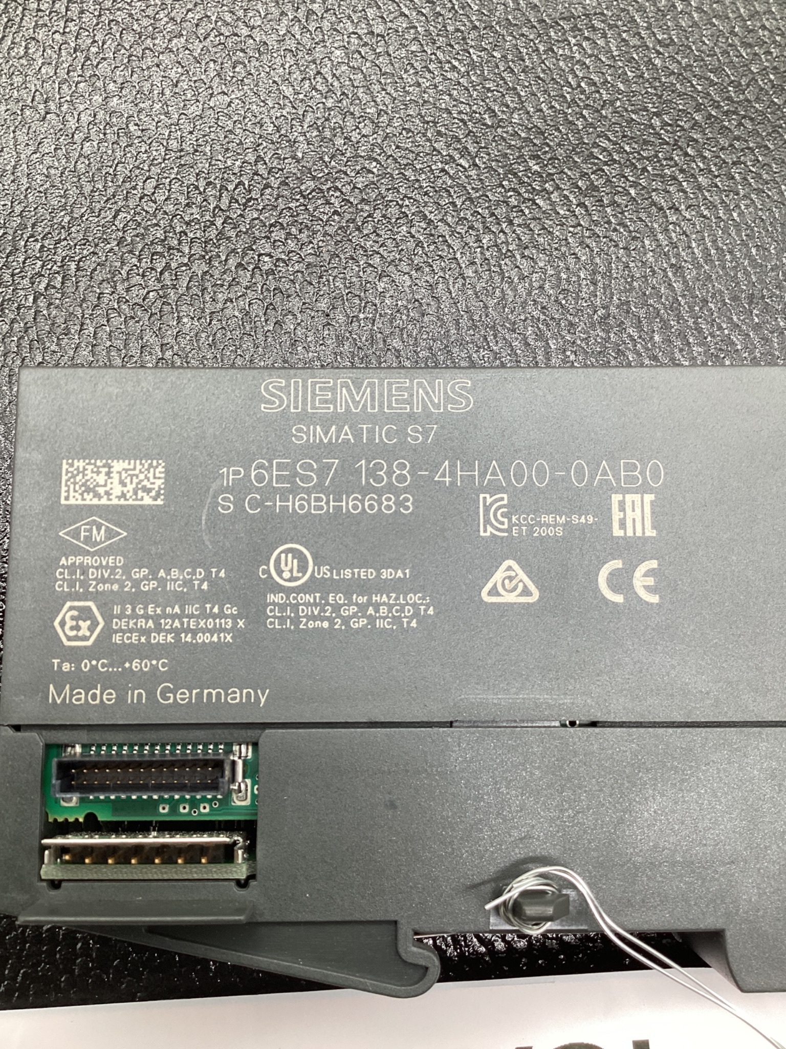 SIEMENS 6ES7 138‑4HA00‑0AB0 PROFIBUS DP Master Interface Module USED 5