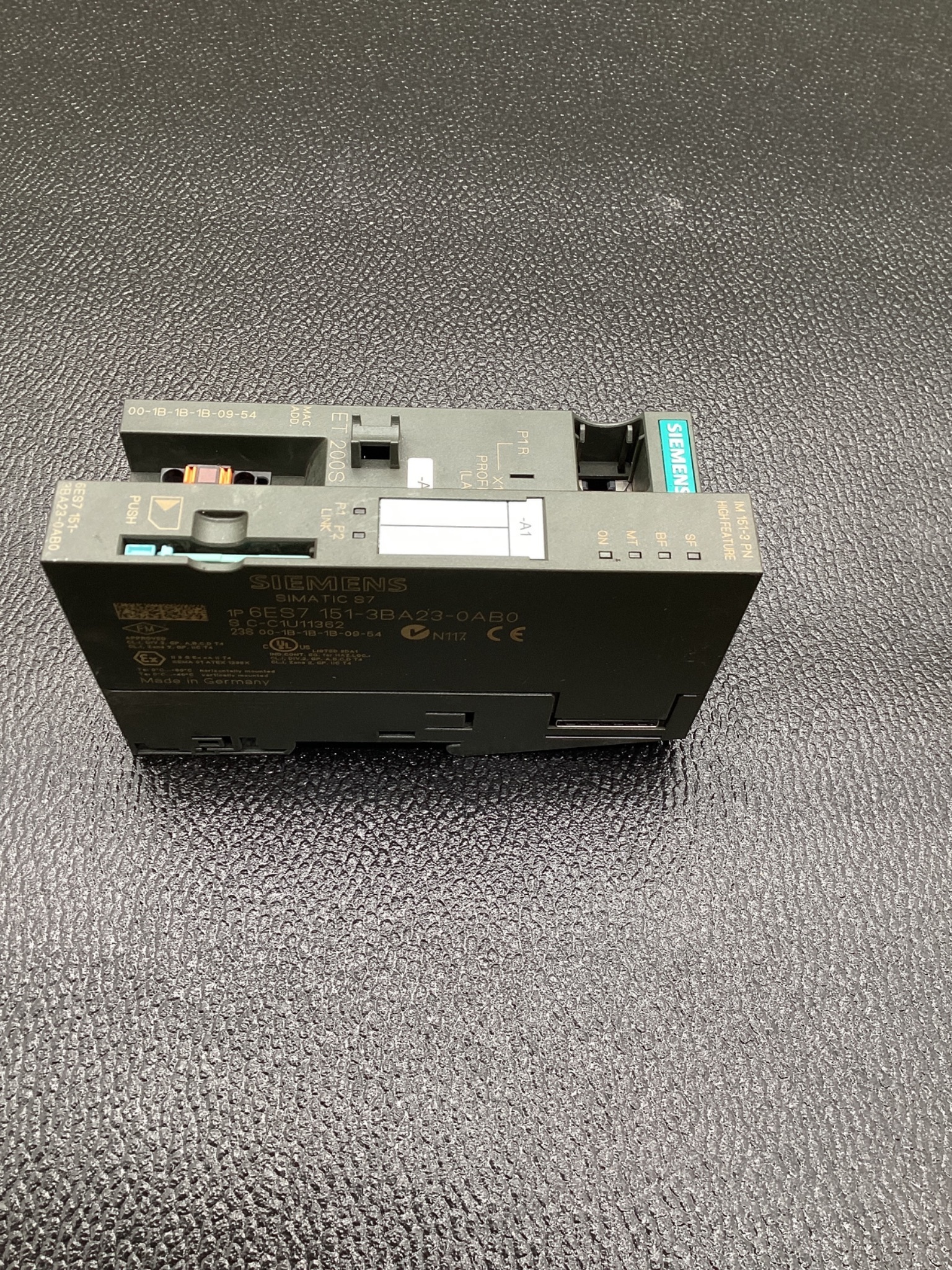 SIEMENS 6ES7 151-3BA23-0AB0 IM151‑3 High Feature Interface Module USED 1