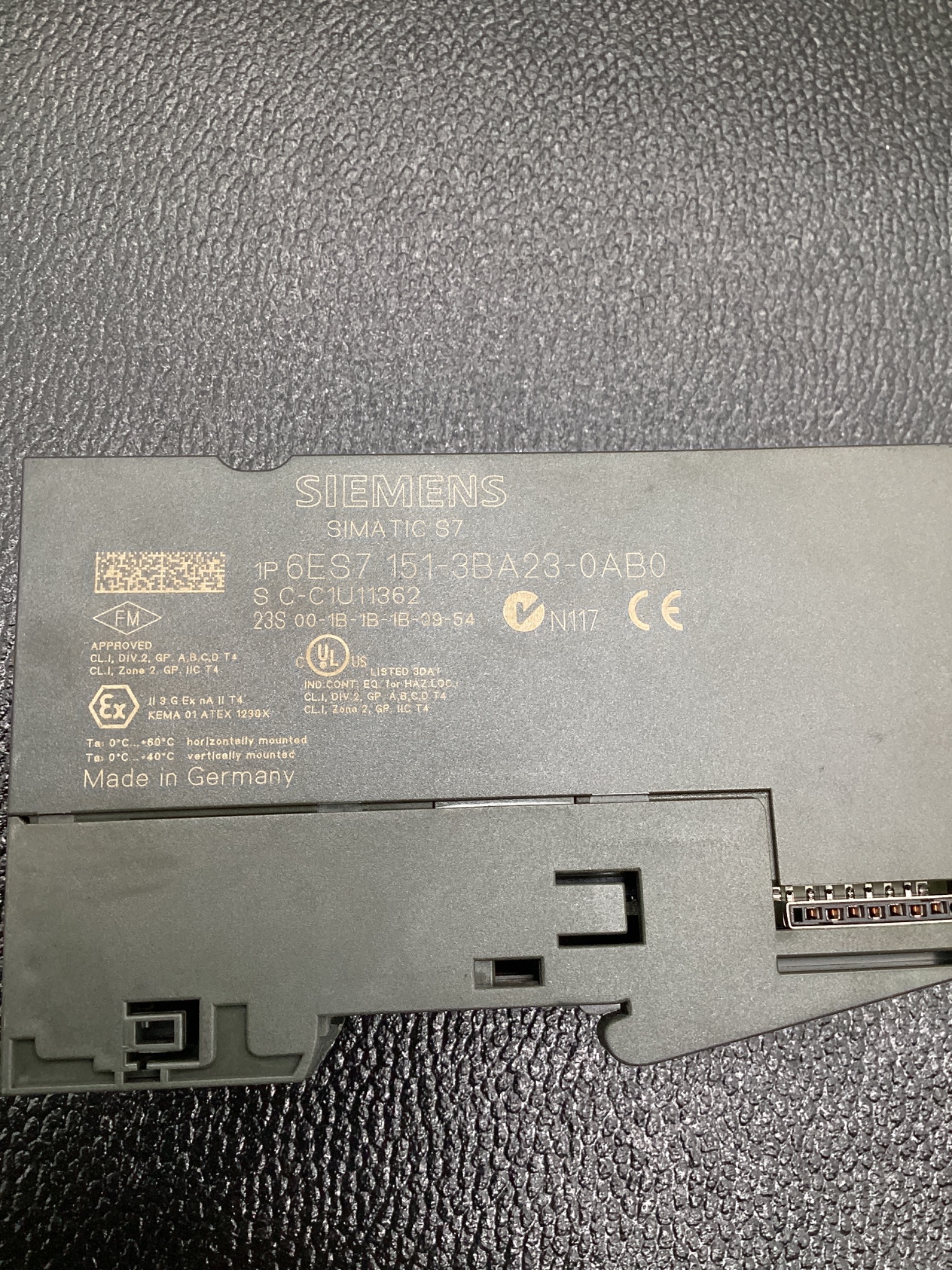 SIEMENS 6ES7 151-3BA23-0AB0 IM151‑3 High Feature Interface Module USED 5