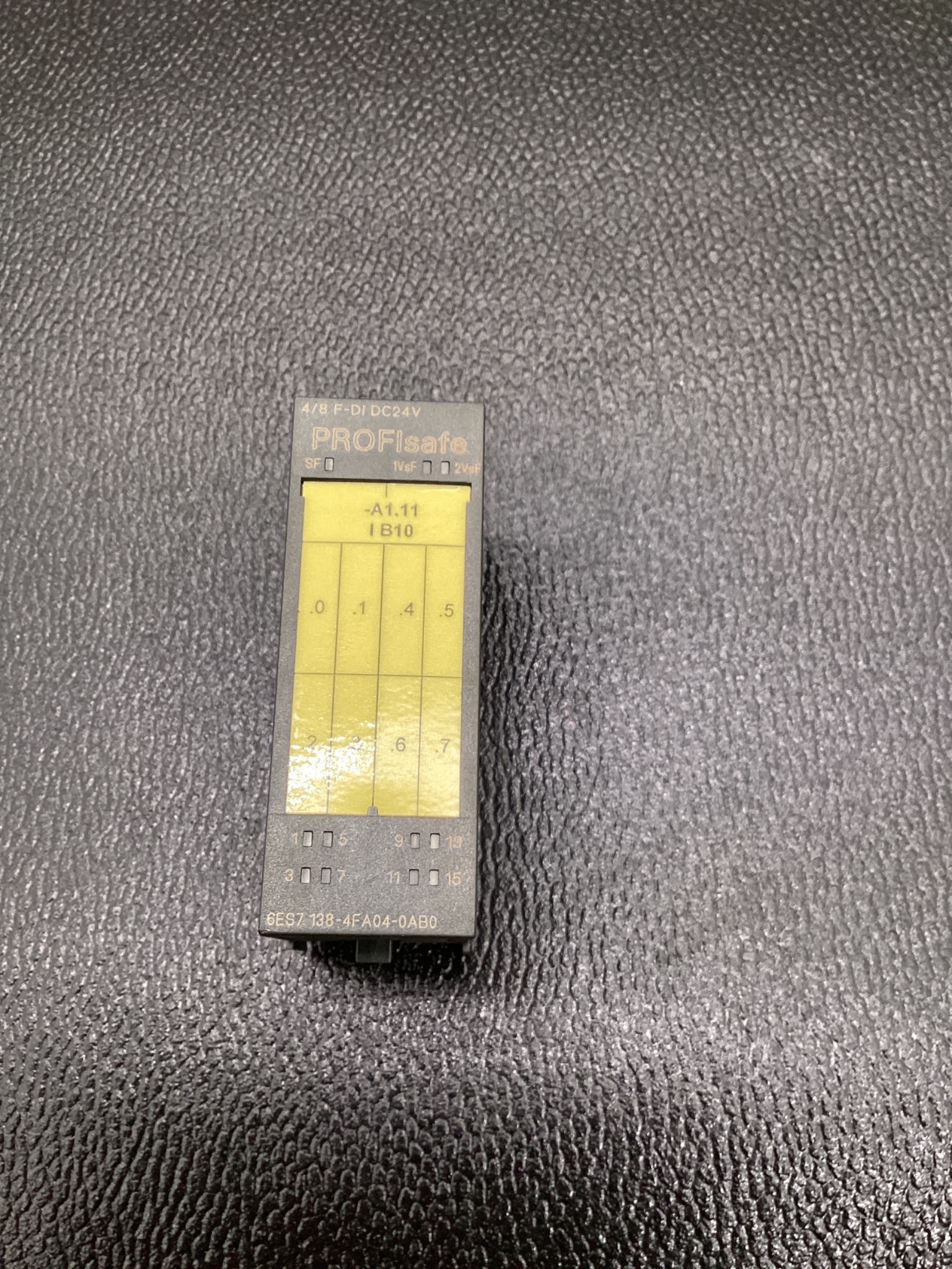 SIEMENS 6ES7 138-4FA04-0AB0 Profisafe Digital Input Module USED 0