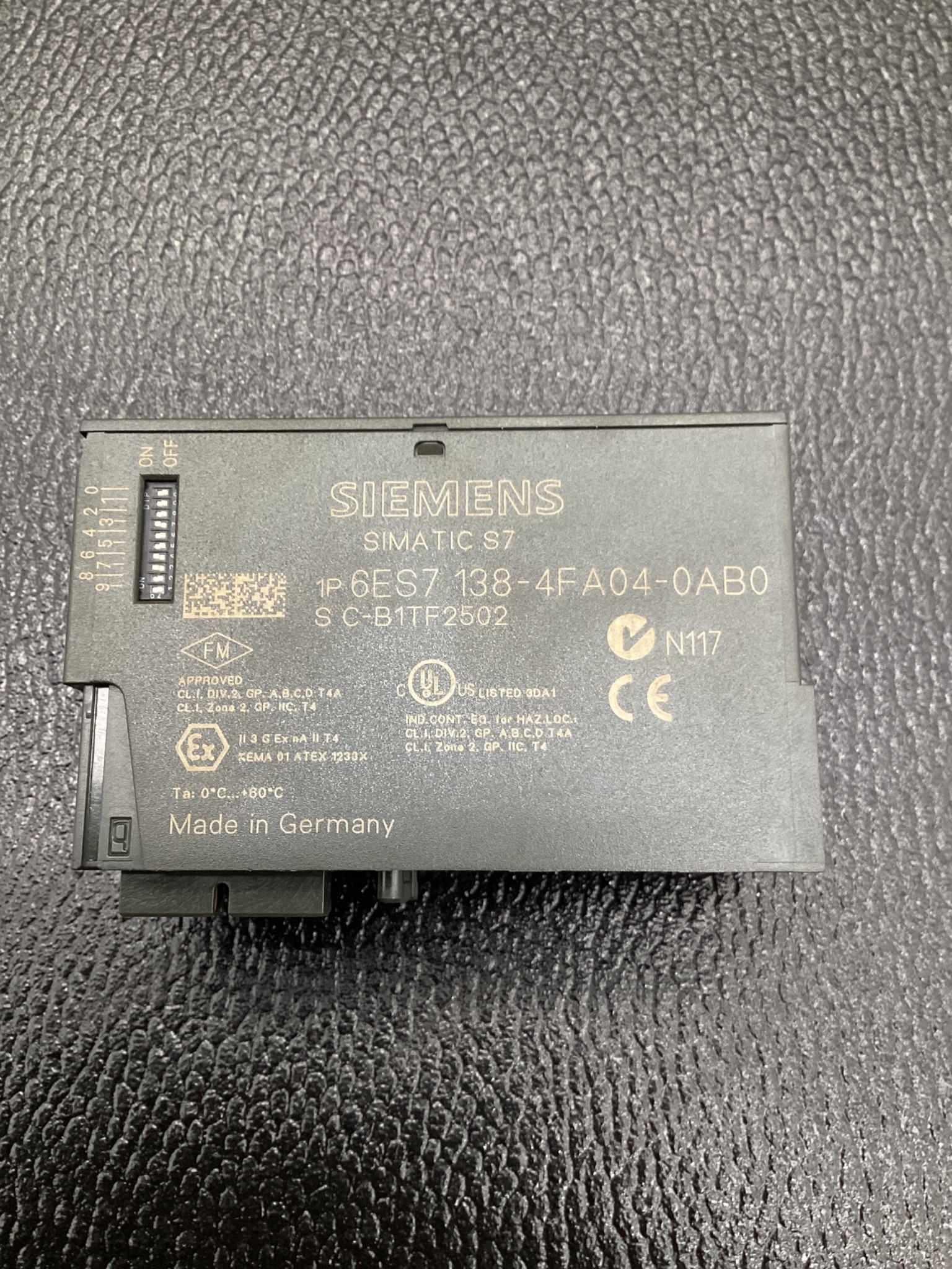 SIEMENS 6ES7 138-4FA04-0AB0 Profisafe Digital Input Module USED 5