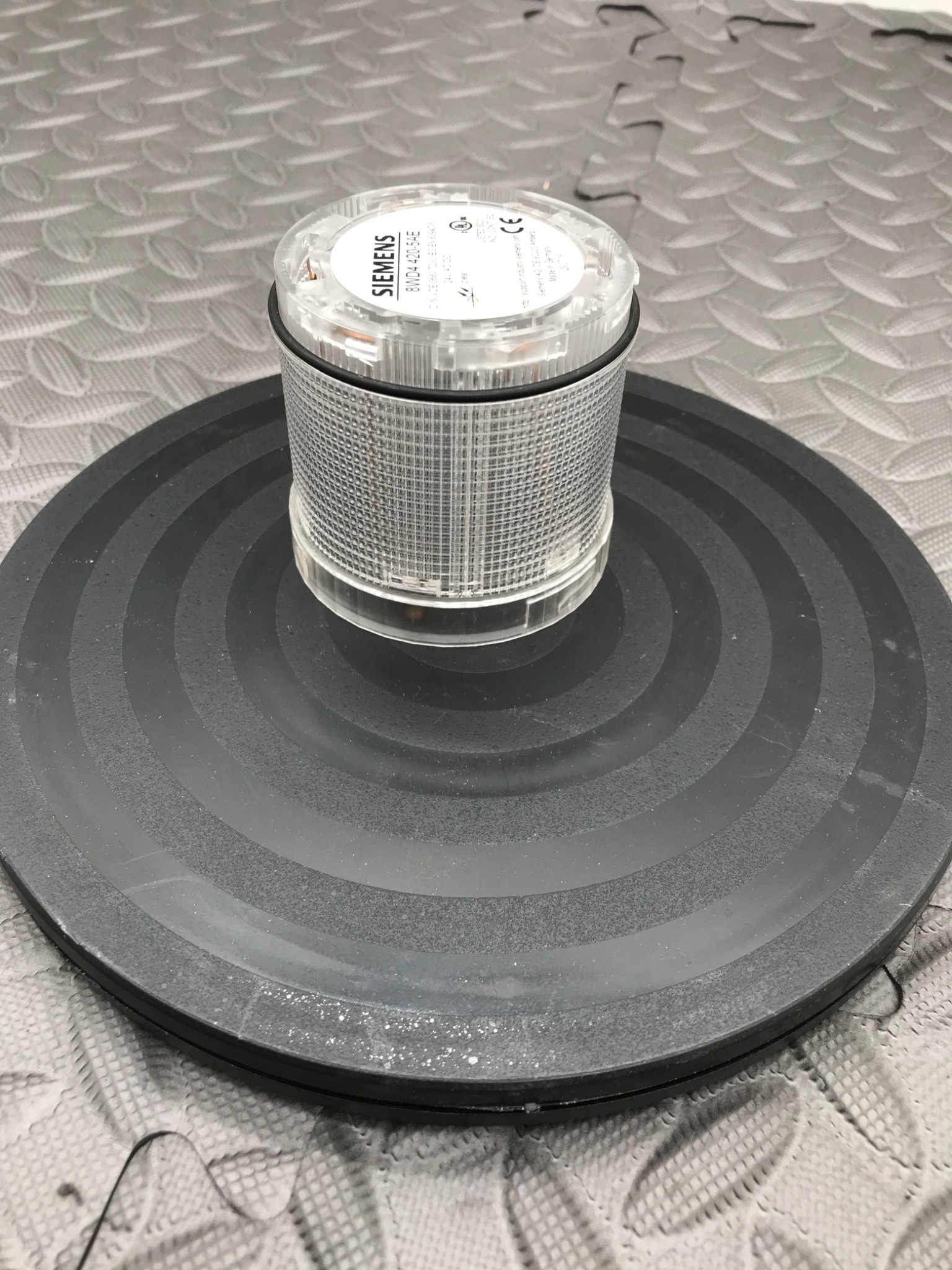 SIEMENS 8WD4 420‑5AE Continuous LED Stack Light 70 mm USED 2
