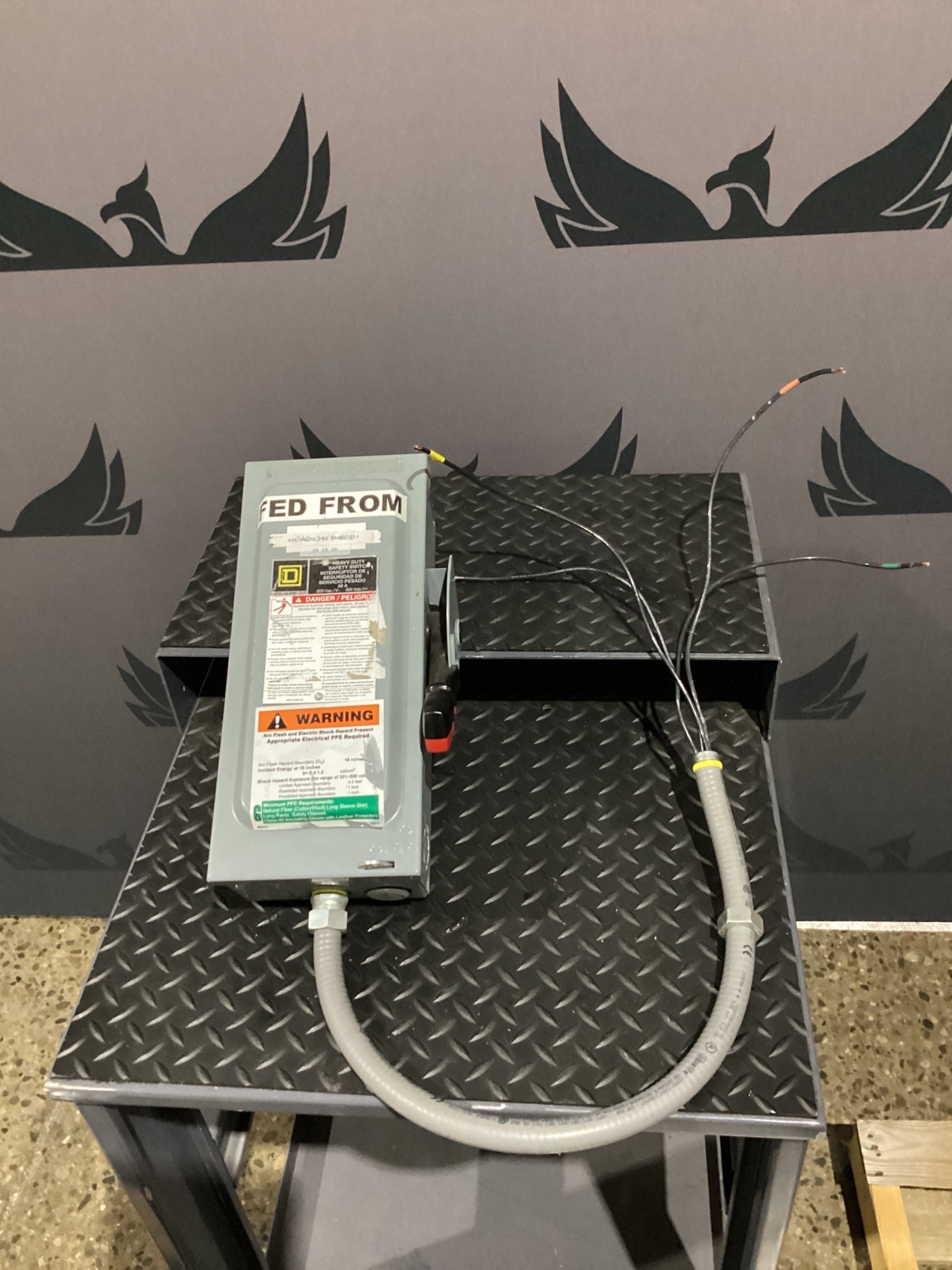 SQUARE D H361 30 A Fusible Safety Switch USED 0