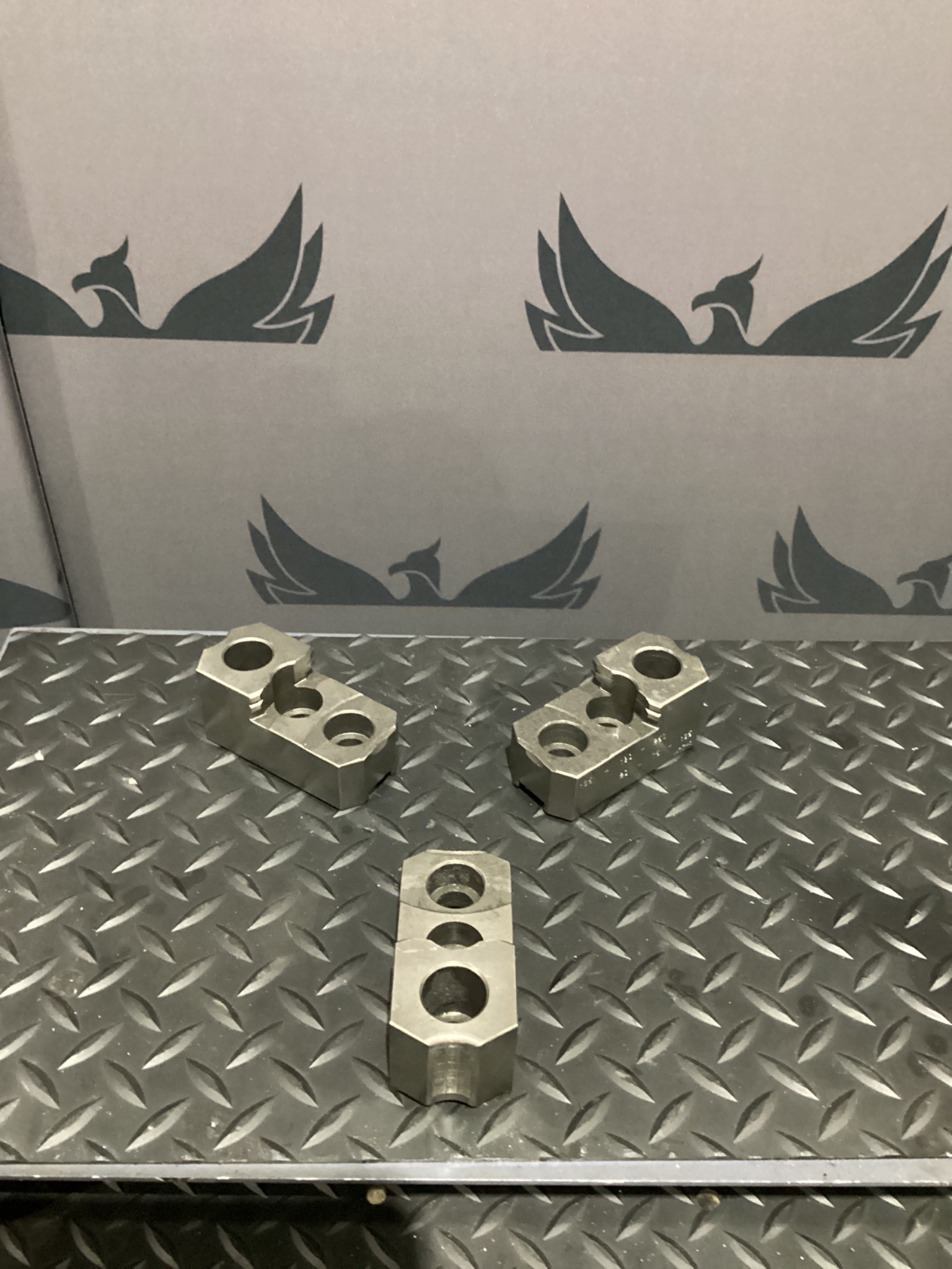 GENERIC Hardened CNC Chuck Jaws (Set of 3) USED 2